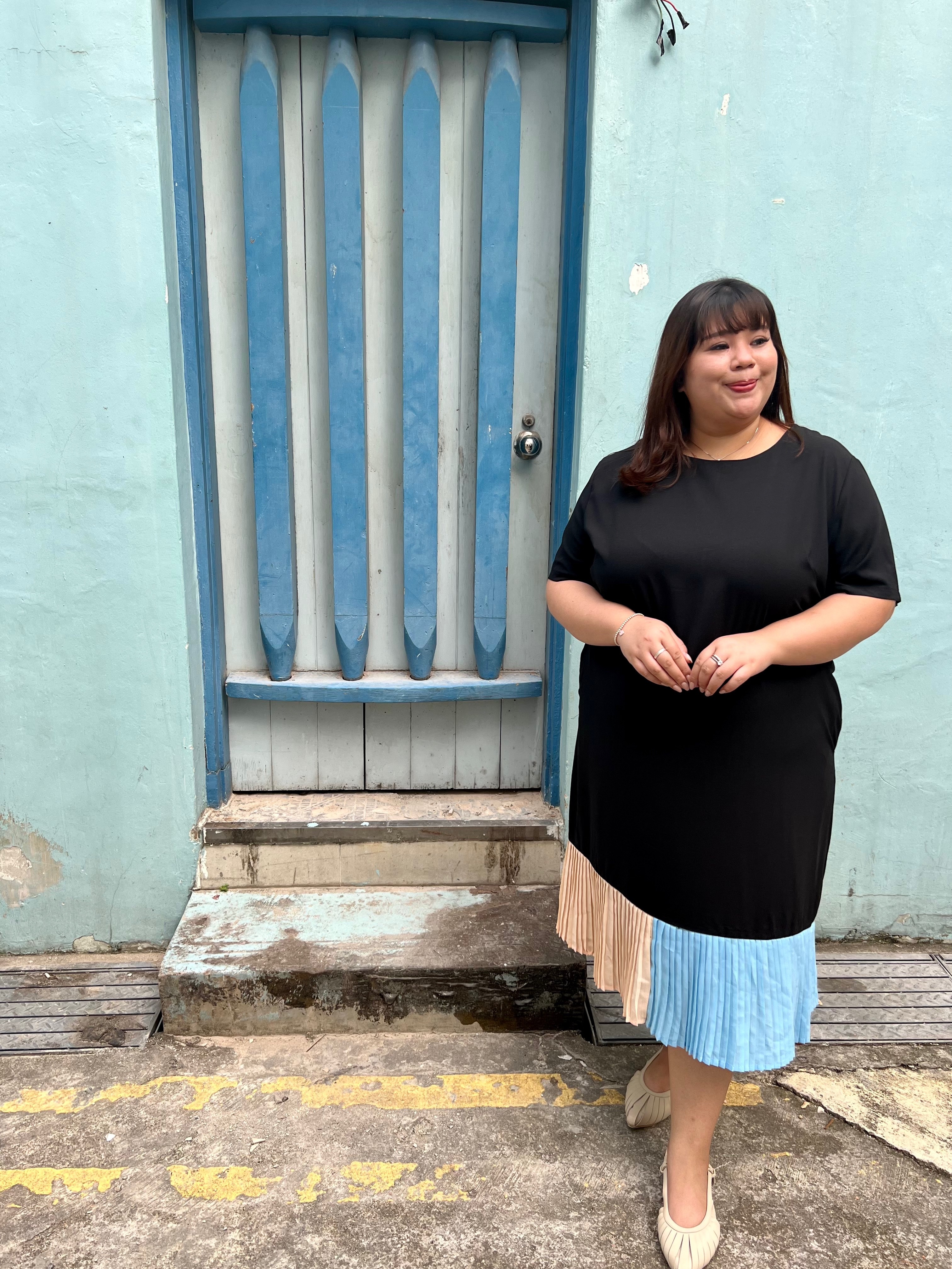 Love+ Pastel Jadein Dress| Plus Size Dress Singapore