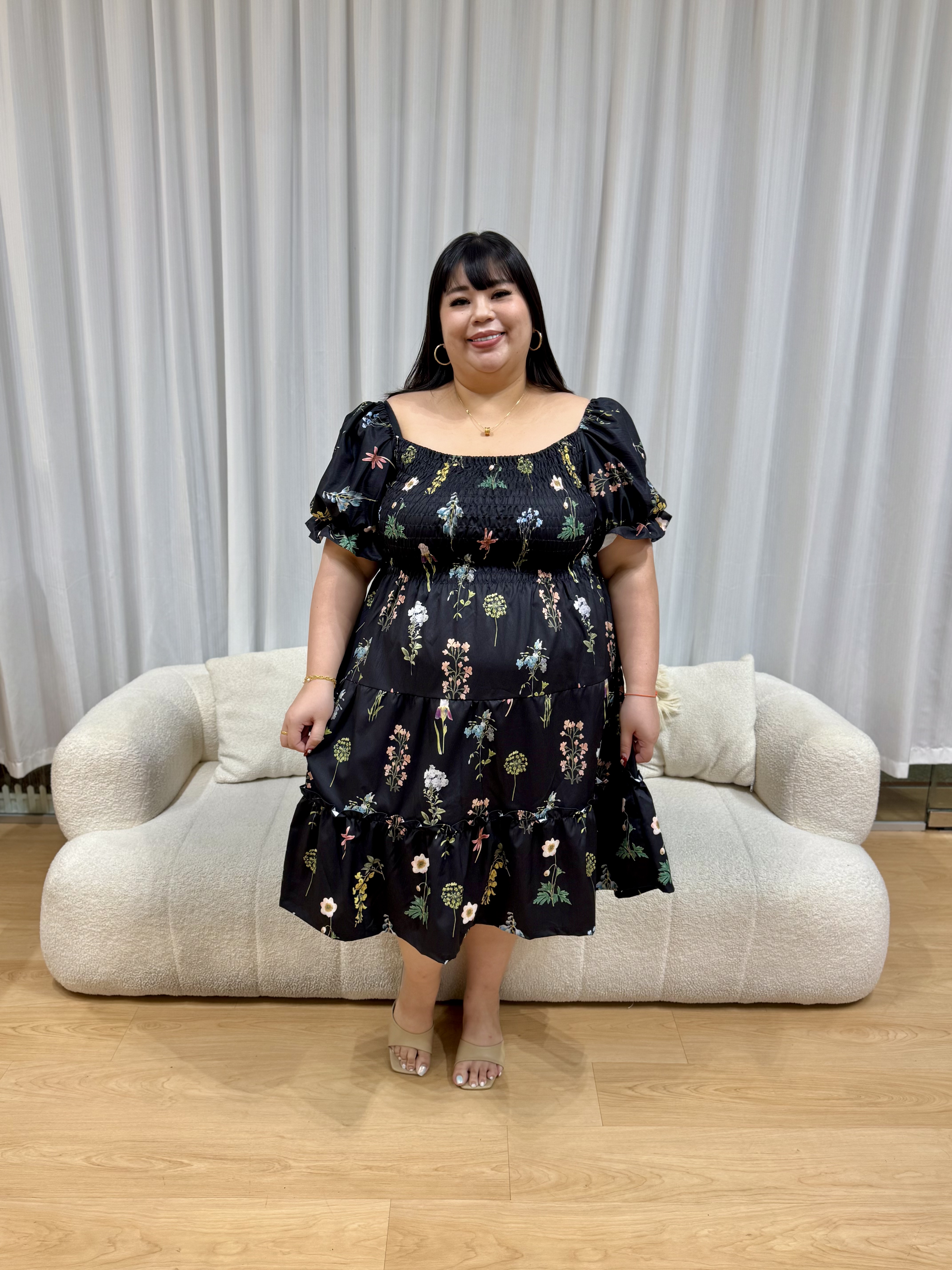 Priscilla Botanical Dress | Plus Size Dress
