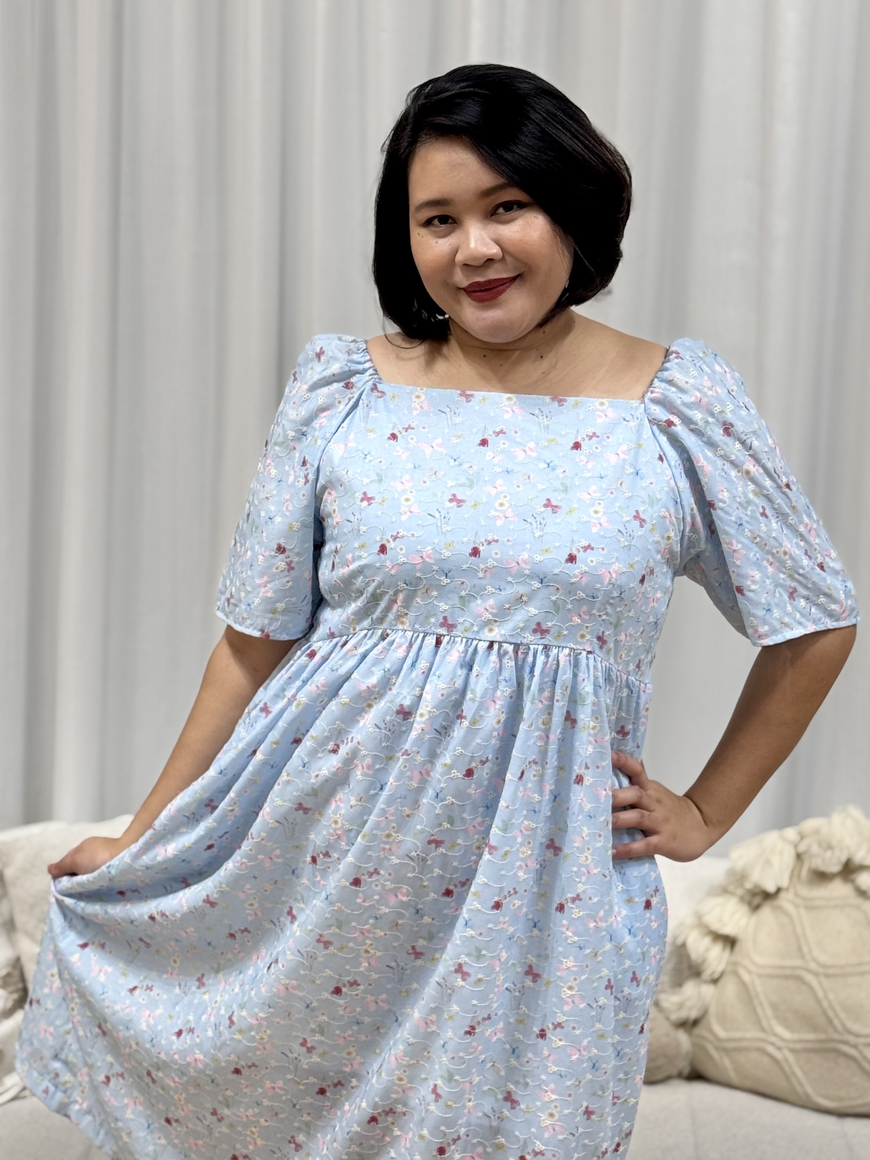Love+ Tammy Embroidery Lace Dress | Plus Size Dress