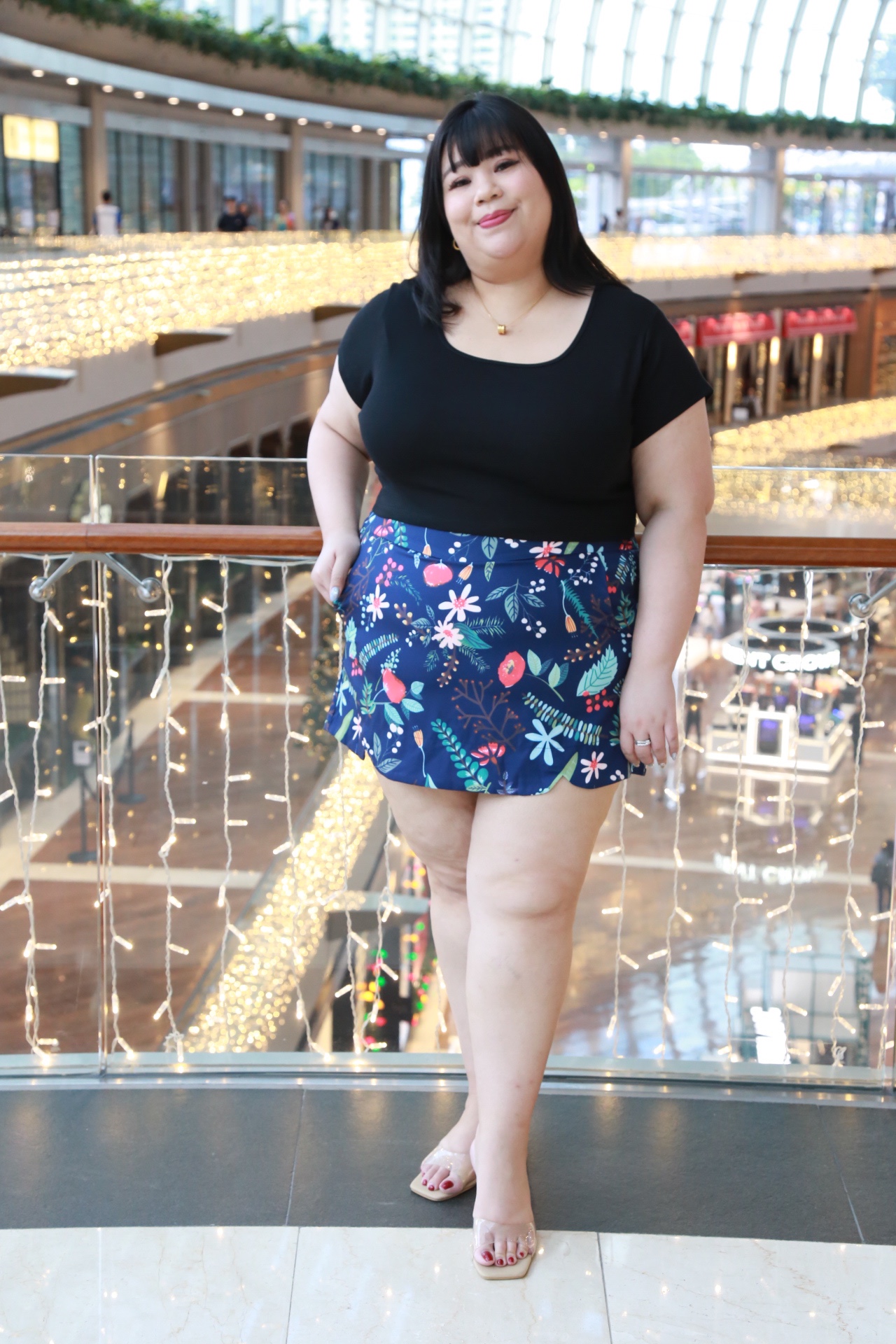 Love+ Gabby Floral Skorts | Plus Size Skorts