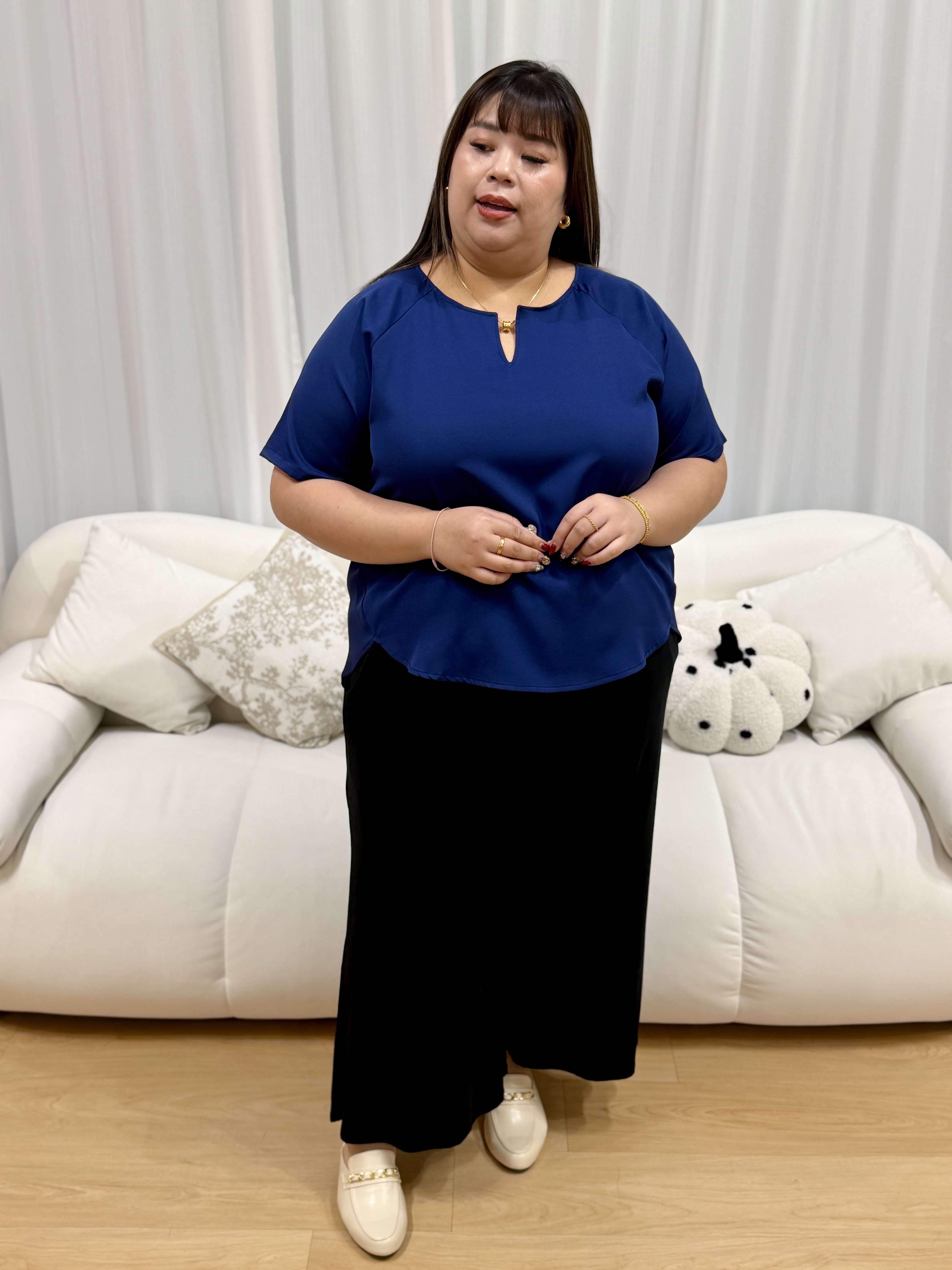 Charlene Slit Top | Plus Size Top