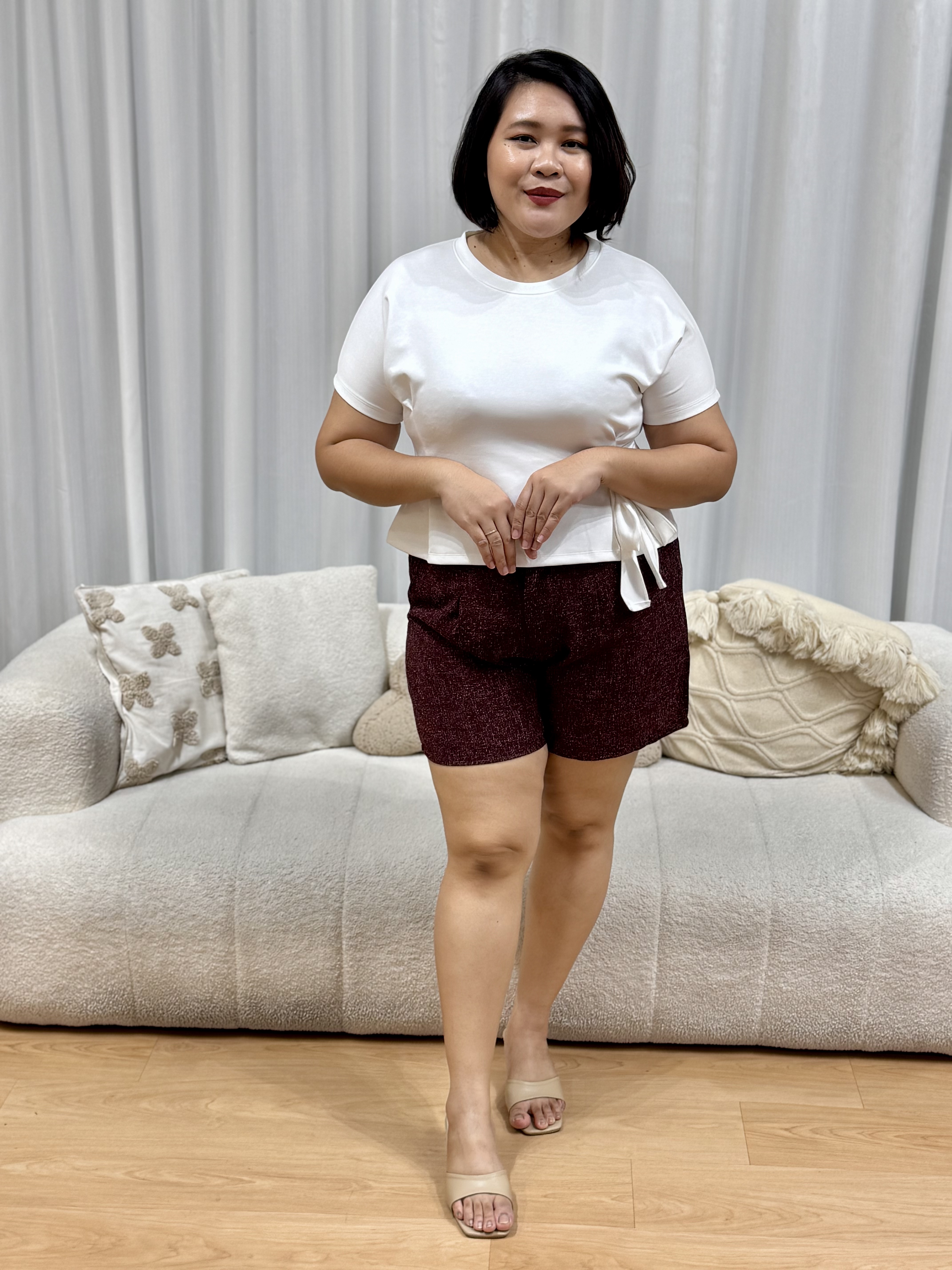 Camry Tweet Shorts  | Plus Size Short