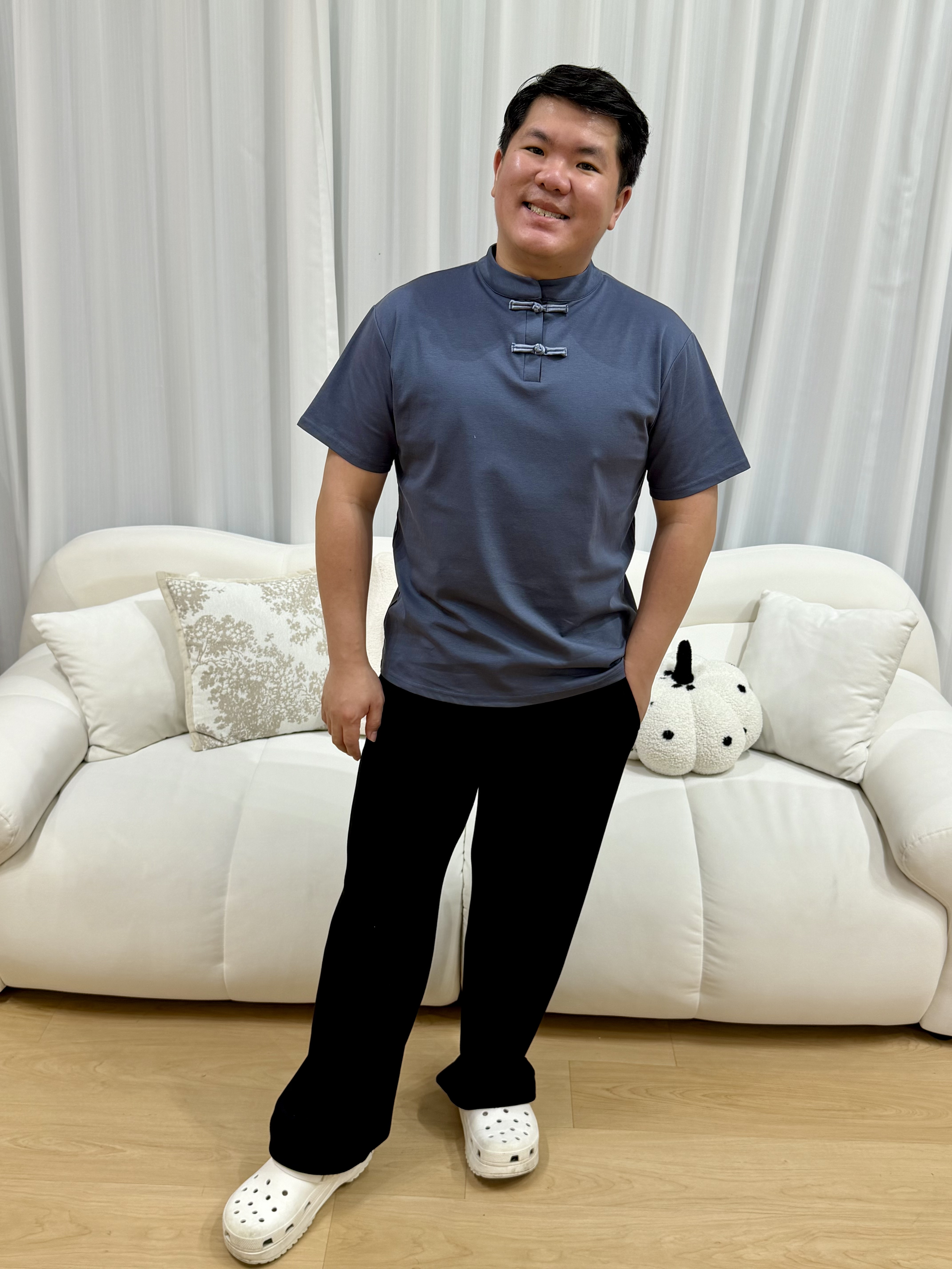 悦儿 Qipao Men Top | Plus Size Men Top