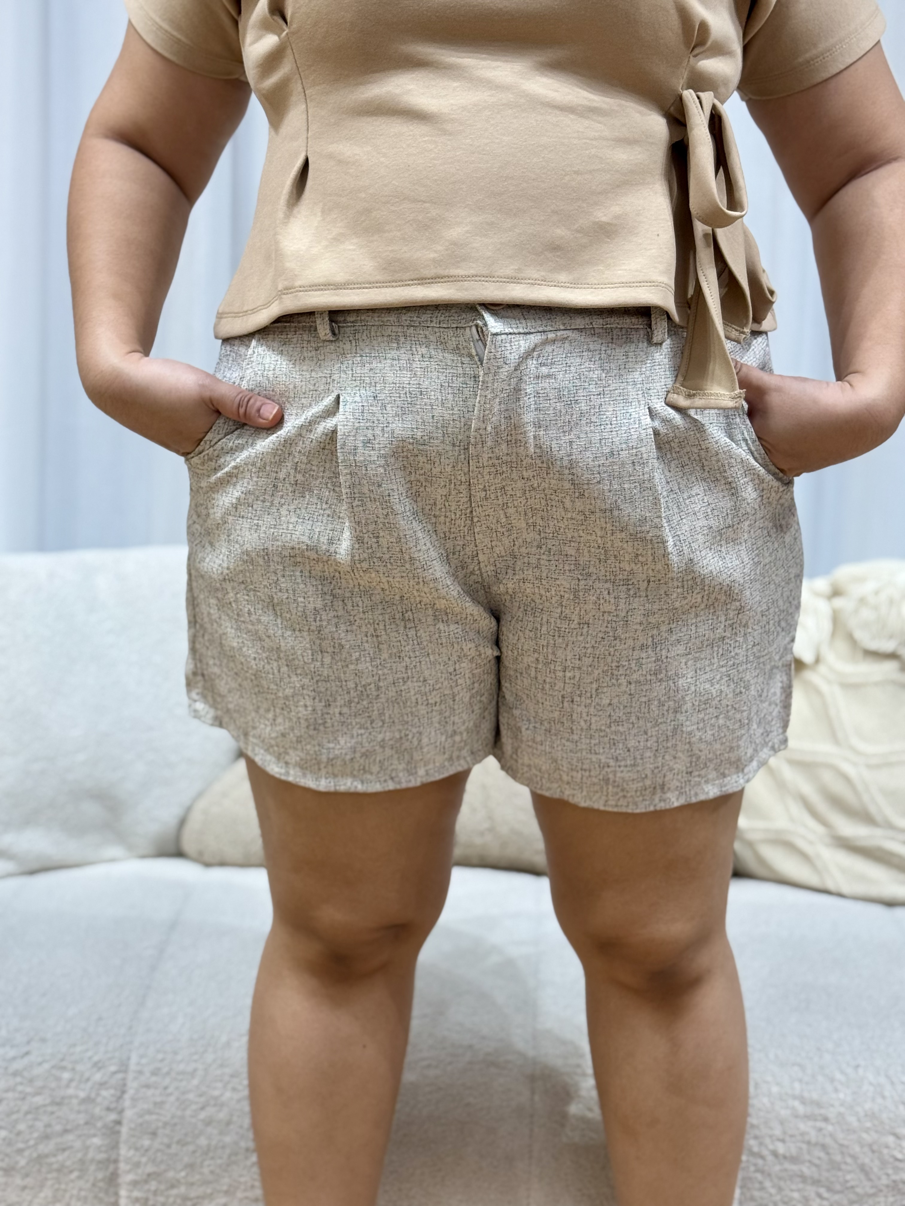 Camry Tweet Shorts  | Plus Size Short