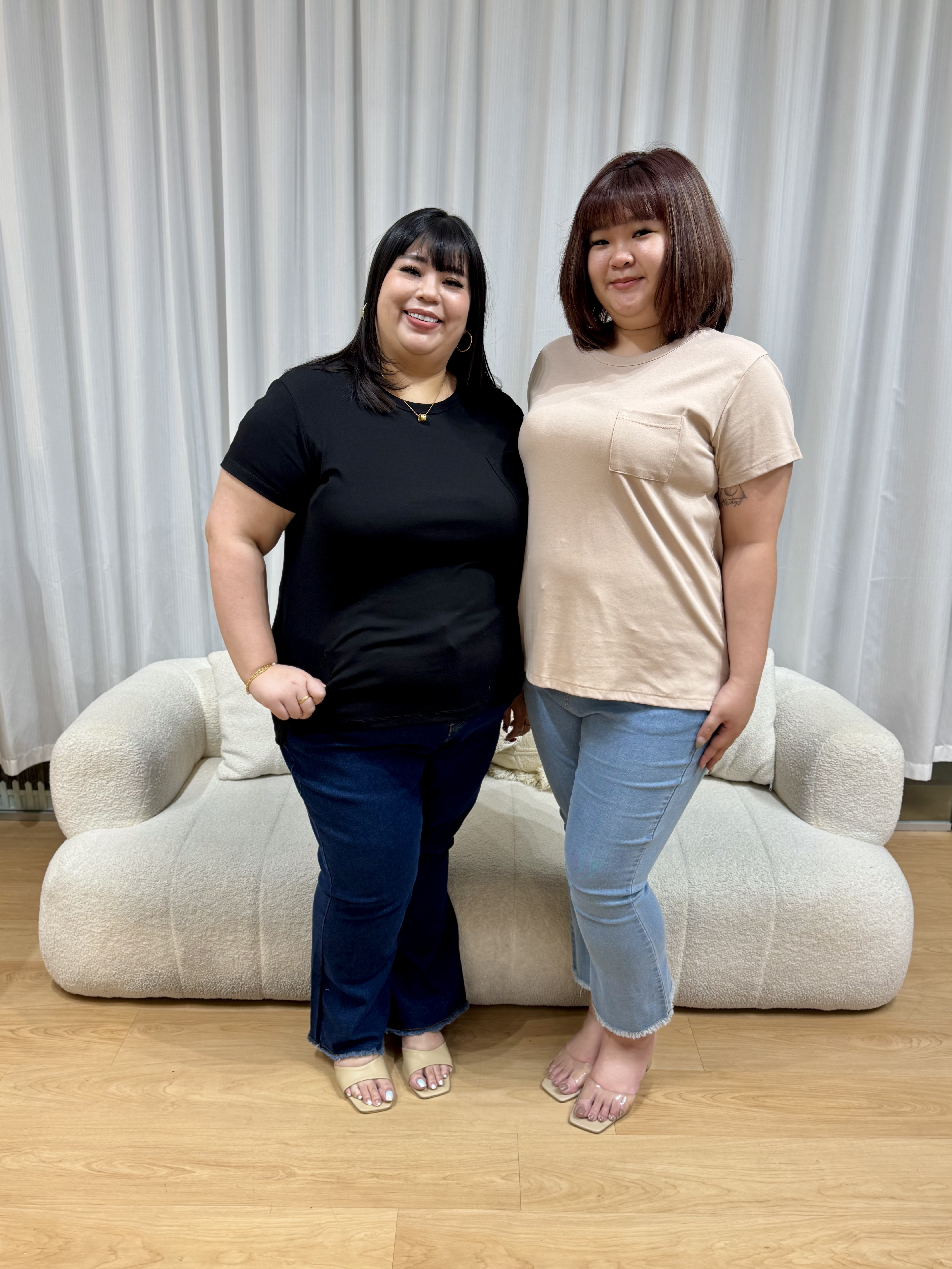 Love+ Basic Long Pocket T-Shirt