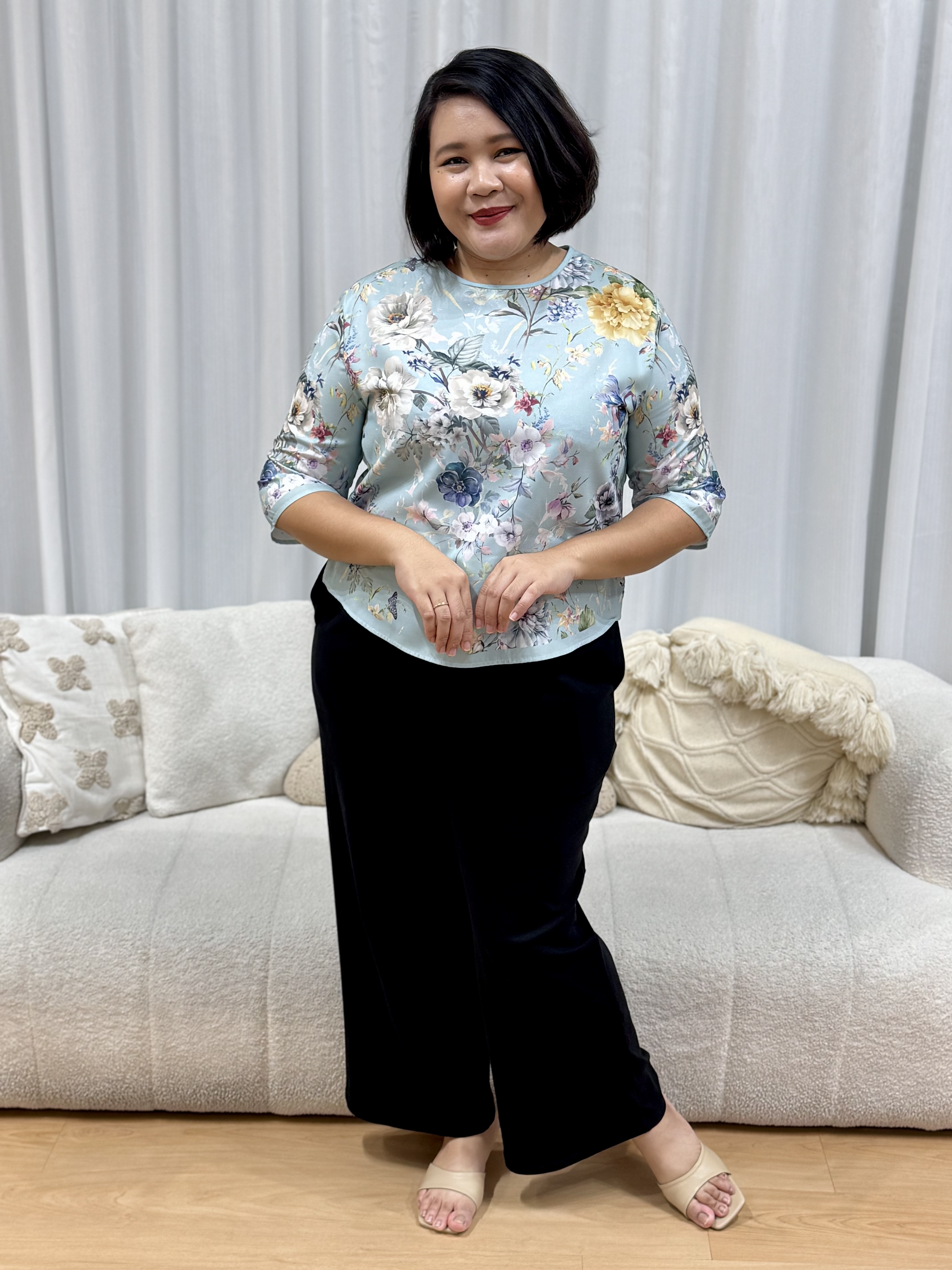 Hibiscus Garden Top | Plus Size Top