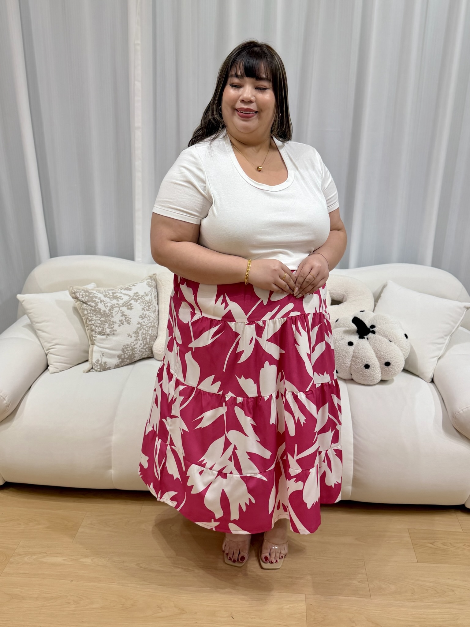 Jyo Abstract Skirt | Plus Size Skirt