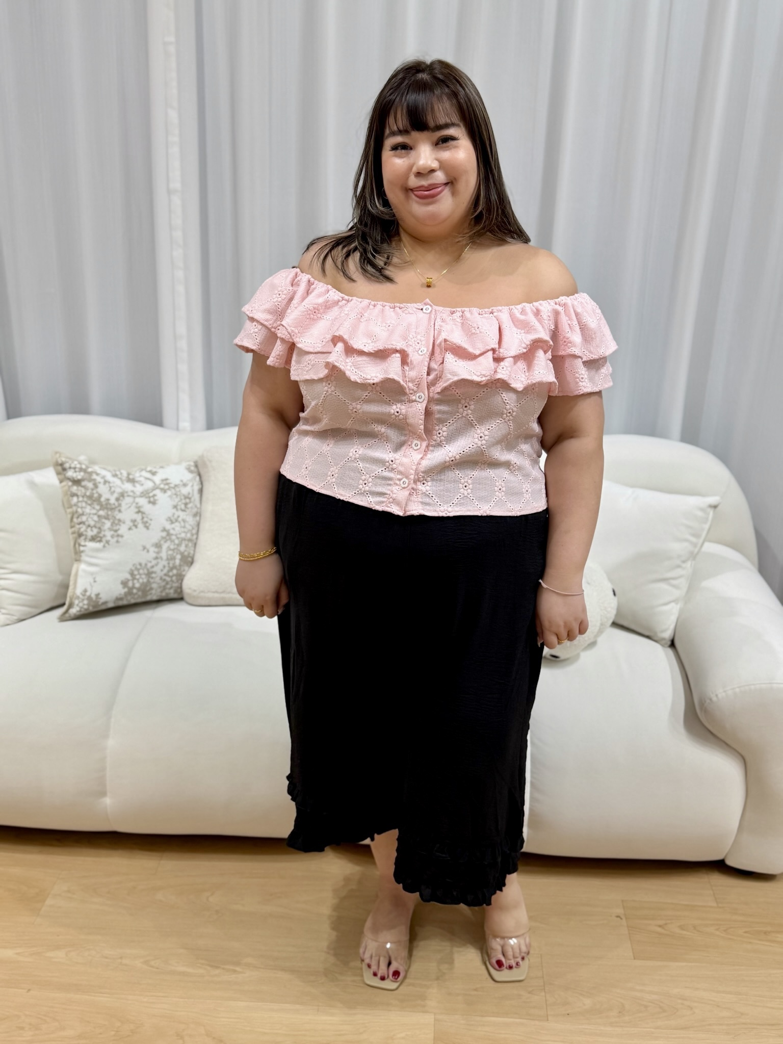 Love+ Black Tulip Pants