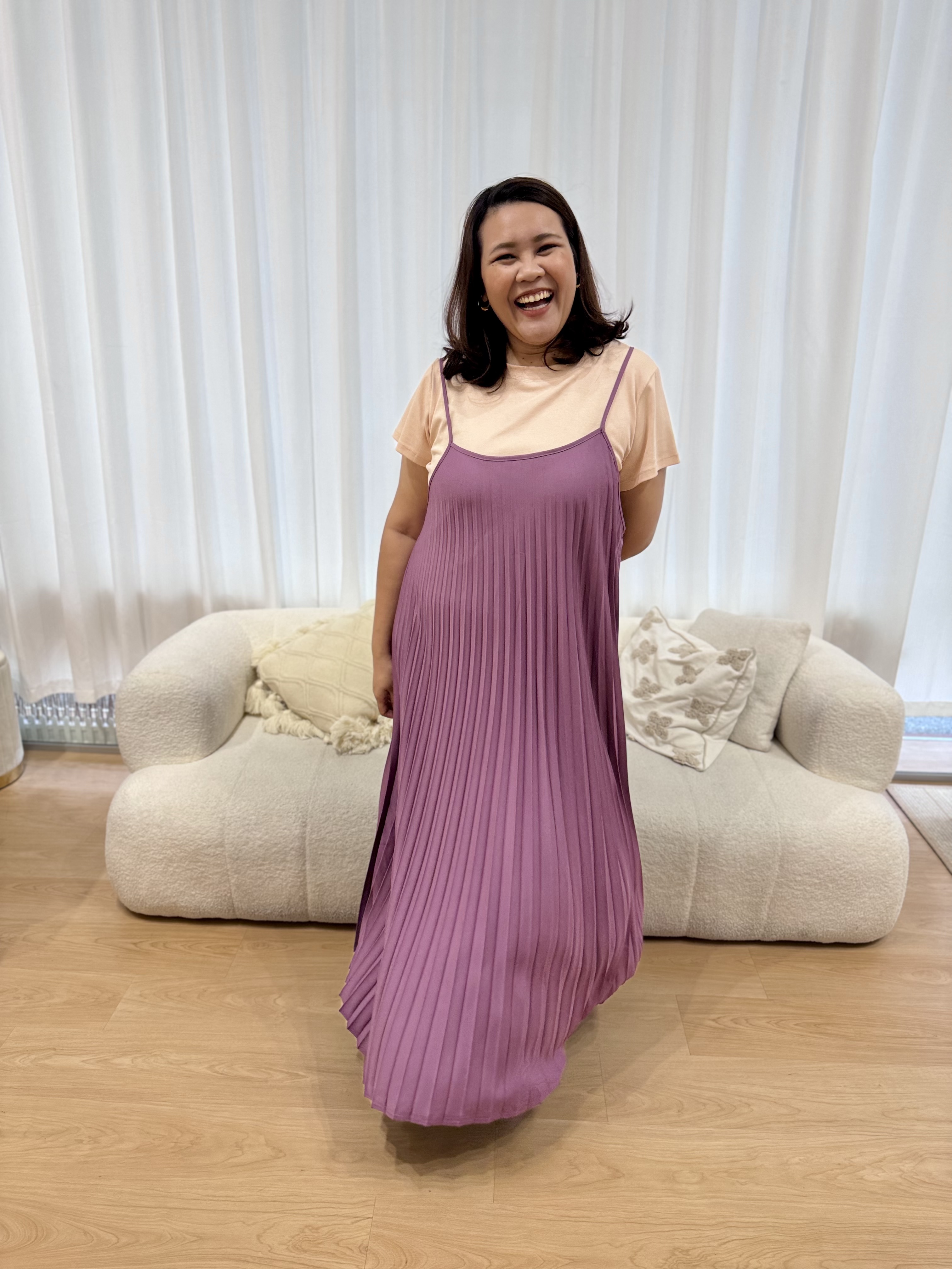 Jacinta Pleated Dress | Plus Size Dress