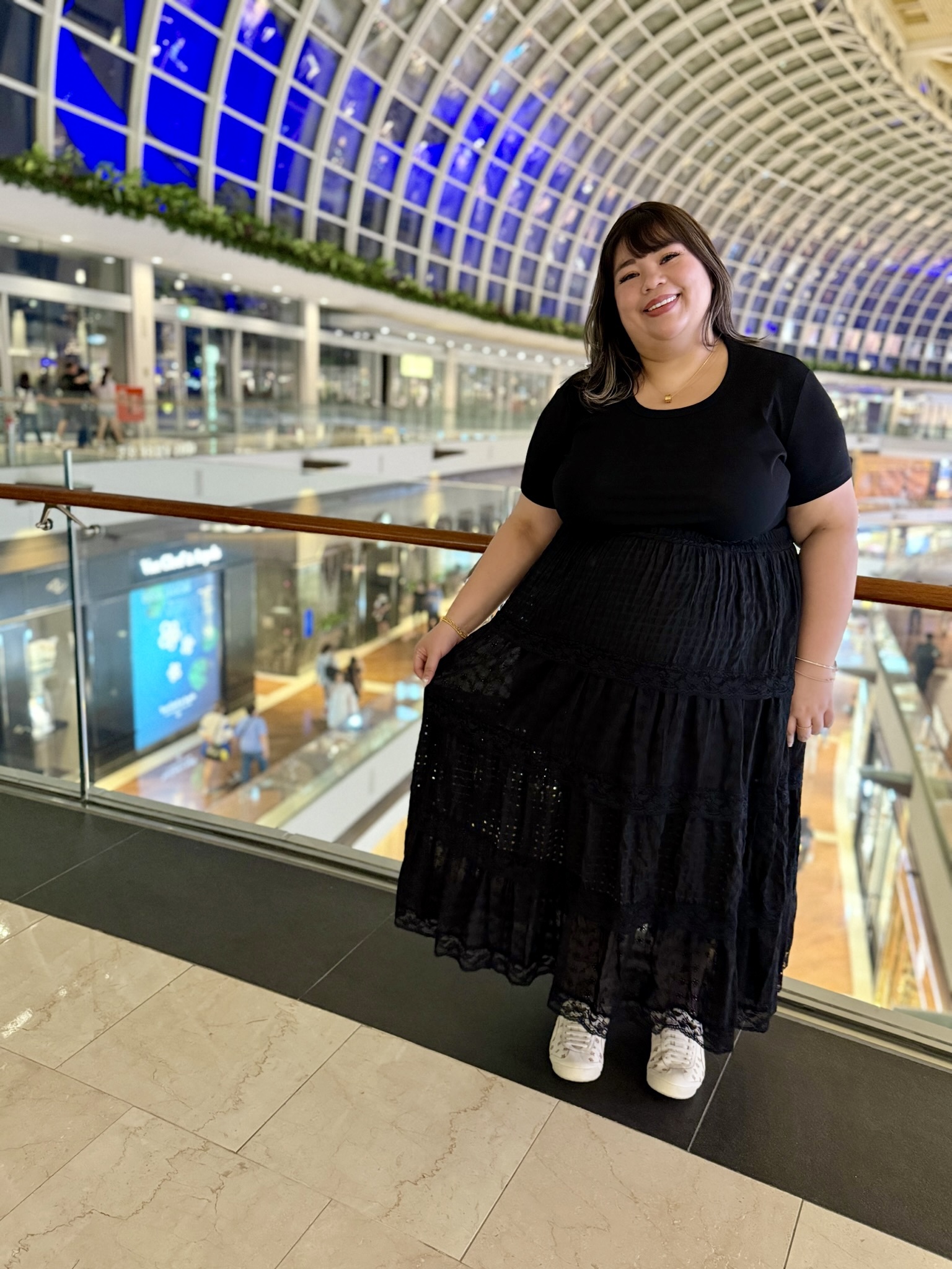 Anastasia Lace Crochet Tier Skirt | Plus Size Skirt