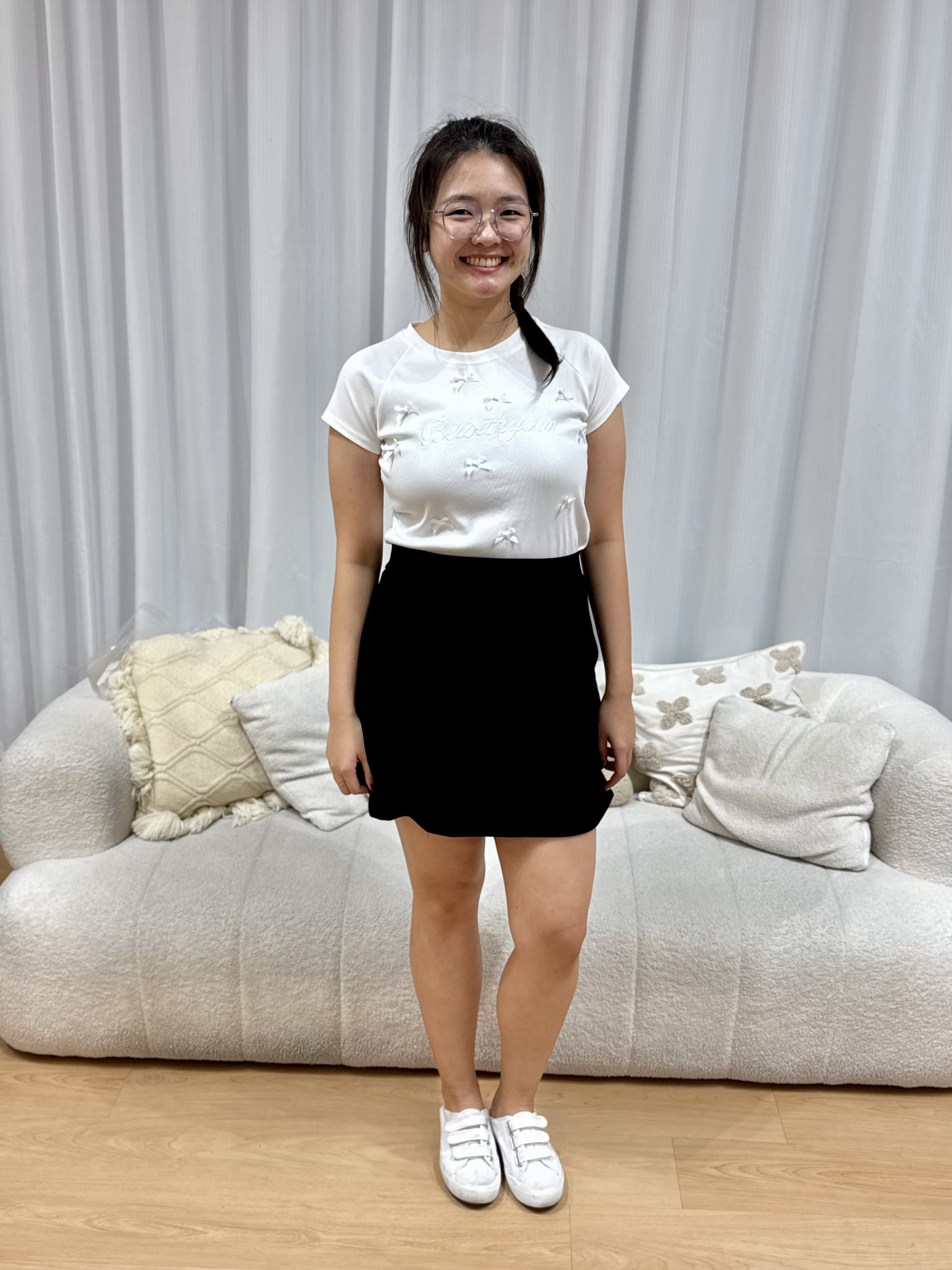 Love+ Slippy Strip Tennis Skirt | Plus Size Skirt