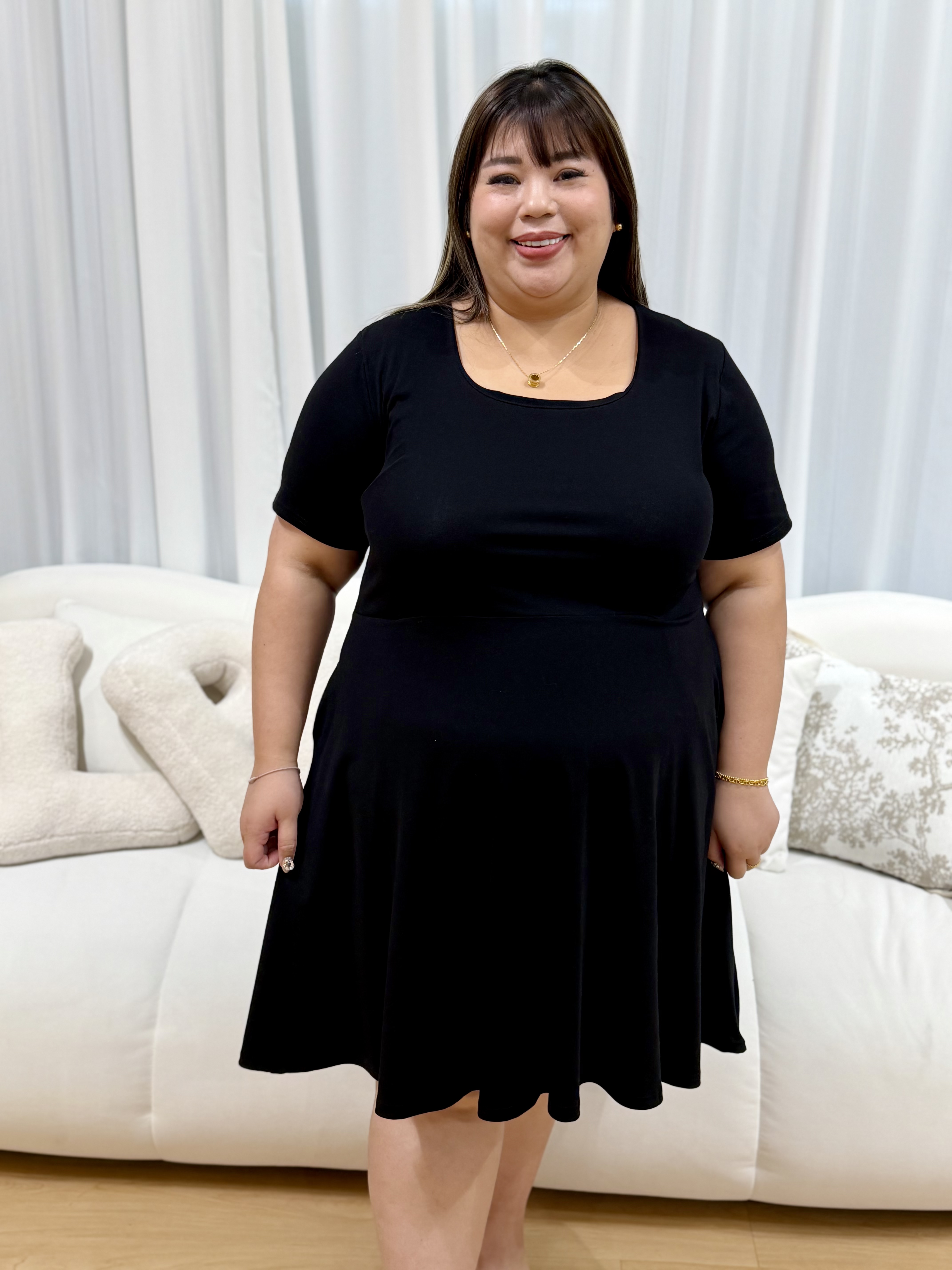 Marvy Box Premium Cotton Dress | Plus Size Dress