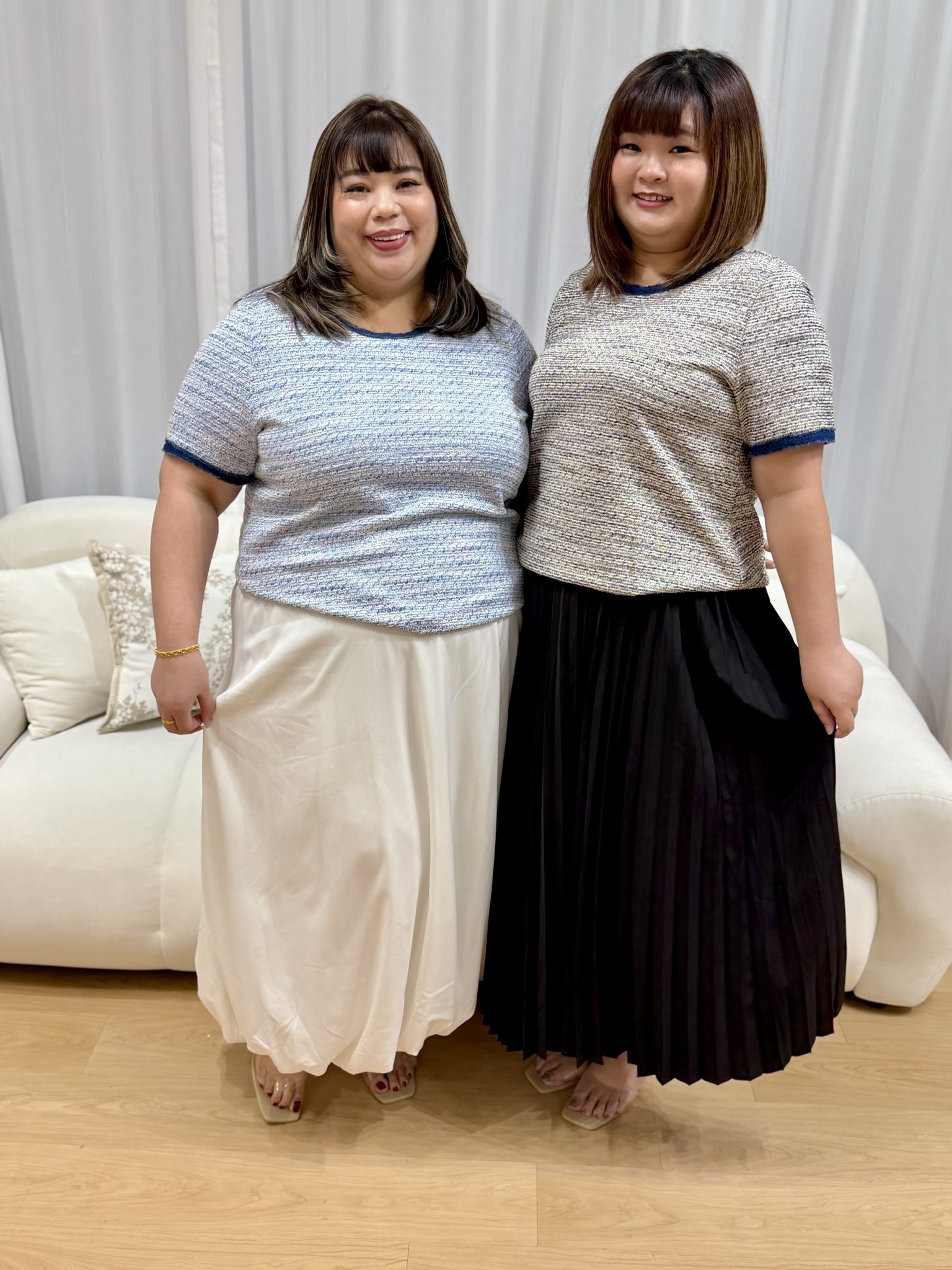 Pixie Denim Tweet Top | Plus Size Top