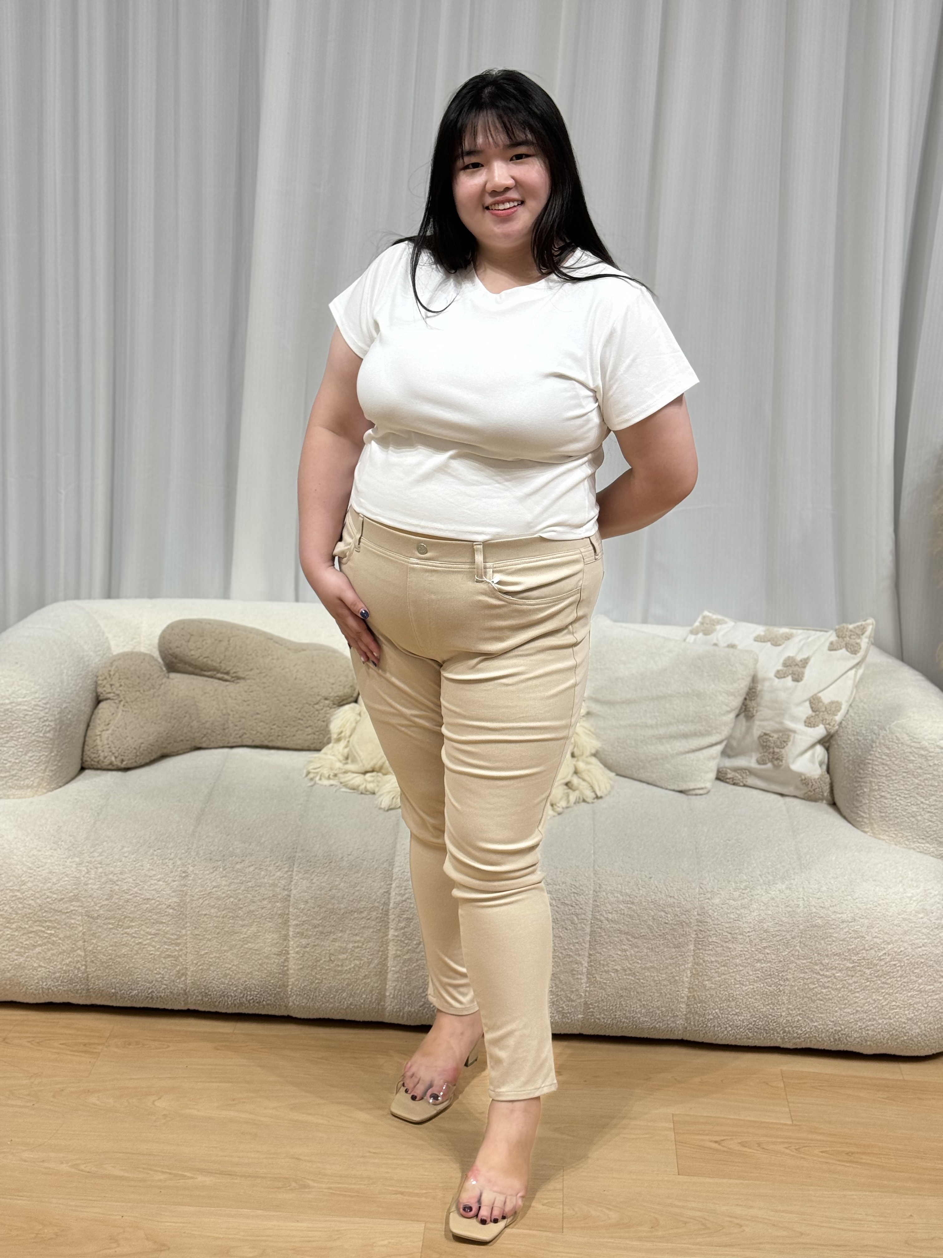 Basic V Neck Top | Plus Size Top