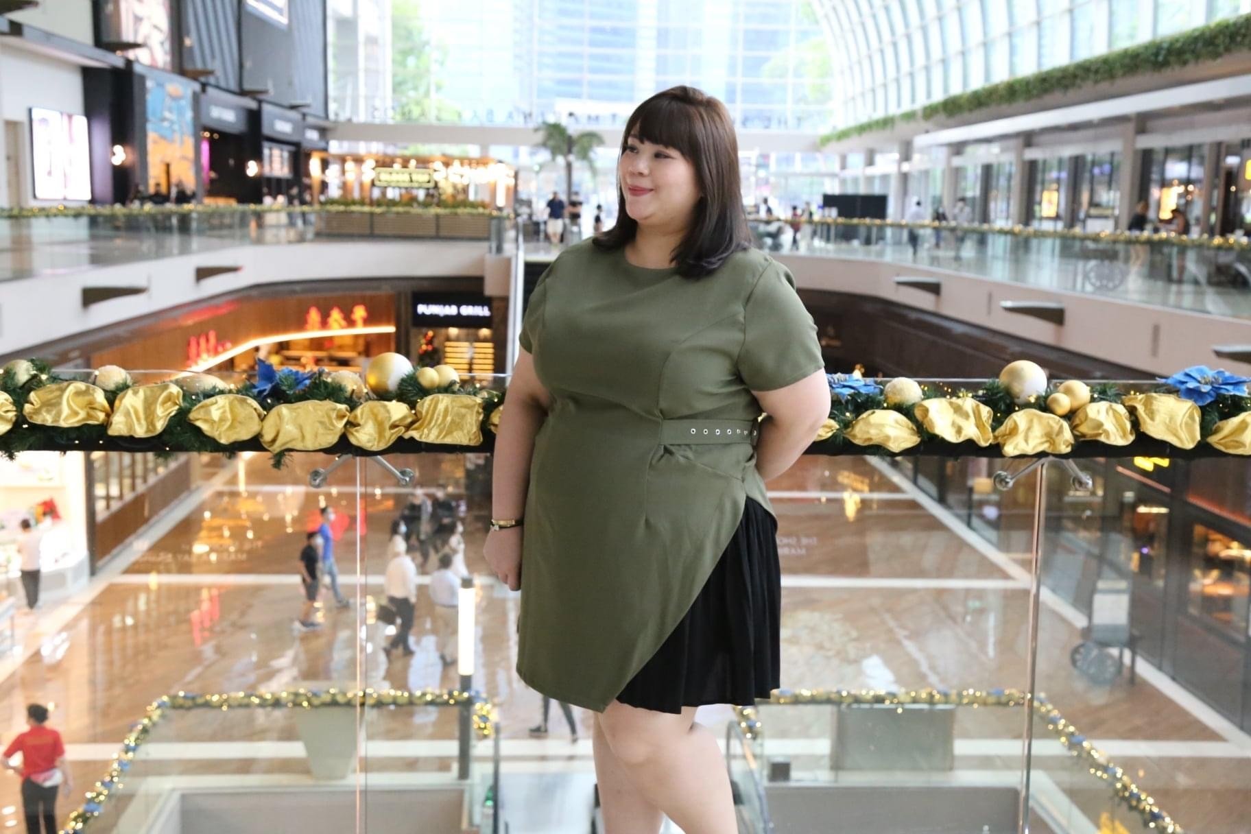 Love+ Green Mathilda Gallop Dress |Plus Size Dress