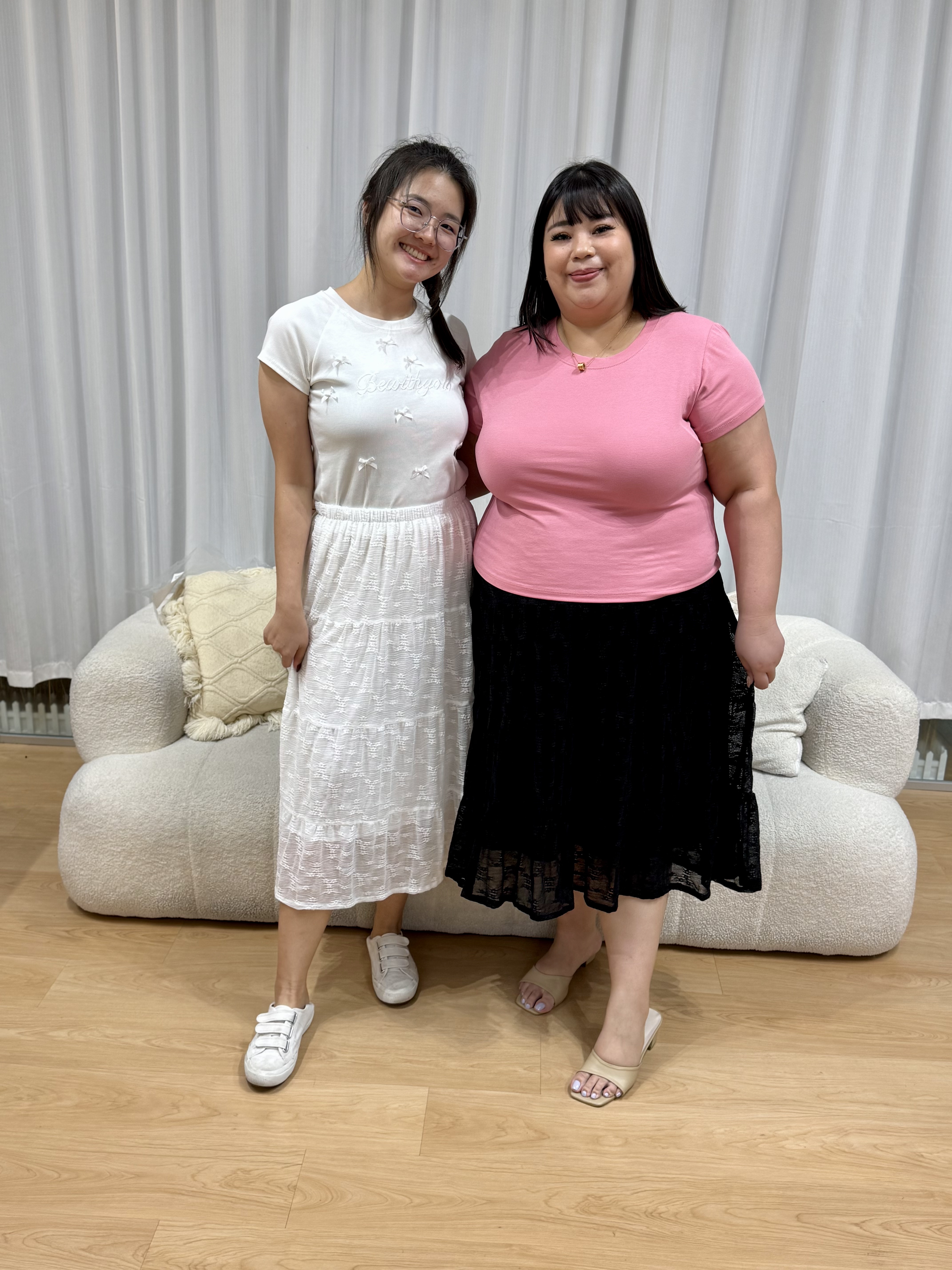 Andrea Baby Lace Skirt | Plus Size Skirt