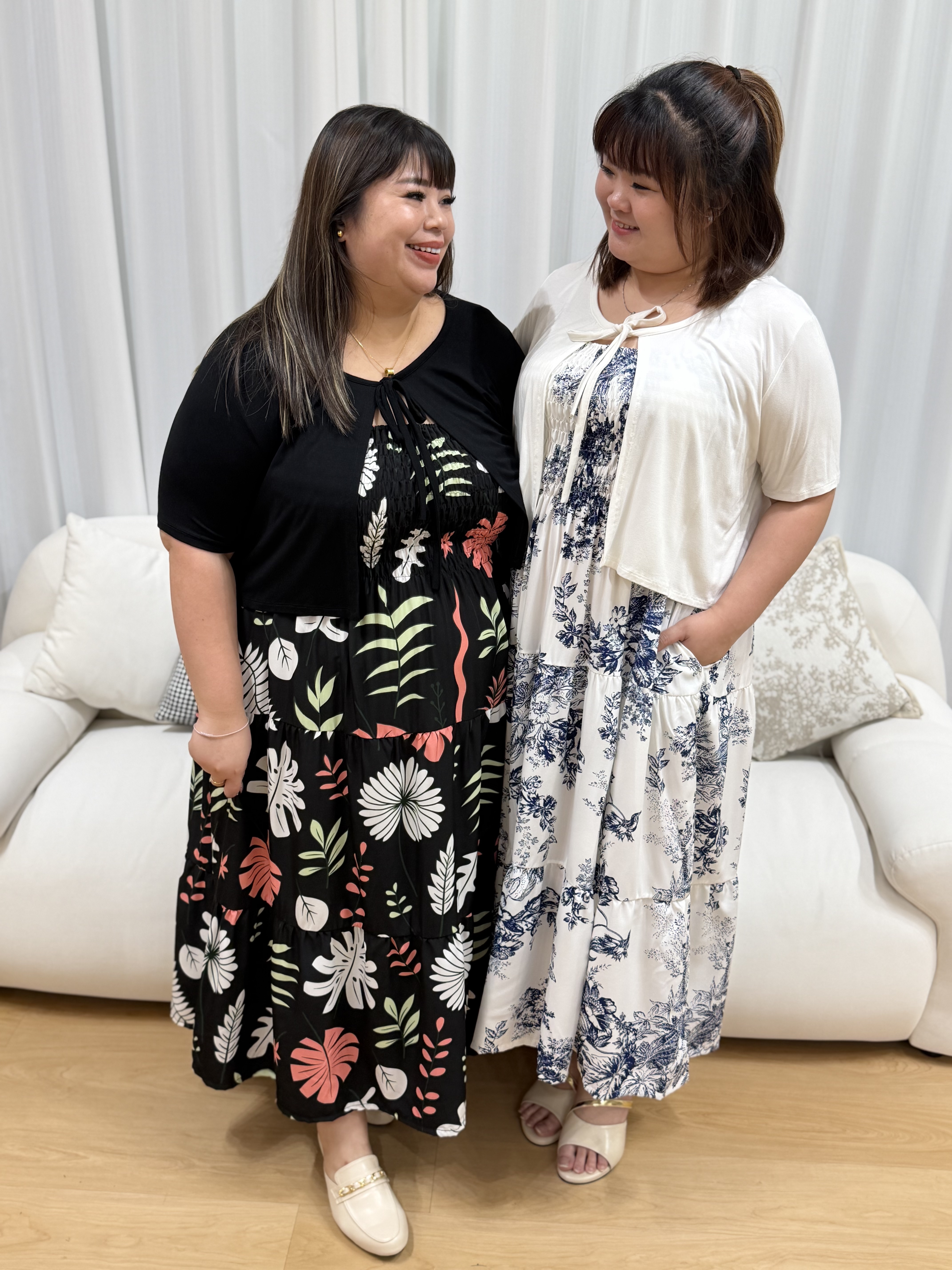 Classic Chloe Floral Dress | Plus Size Dress
