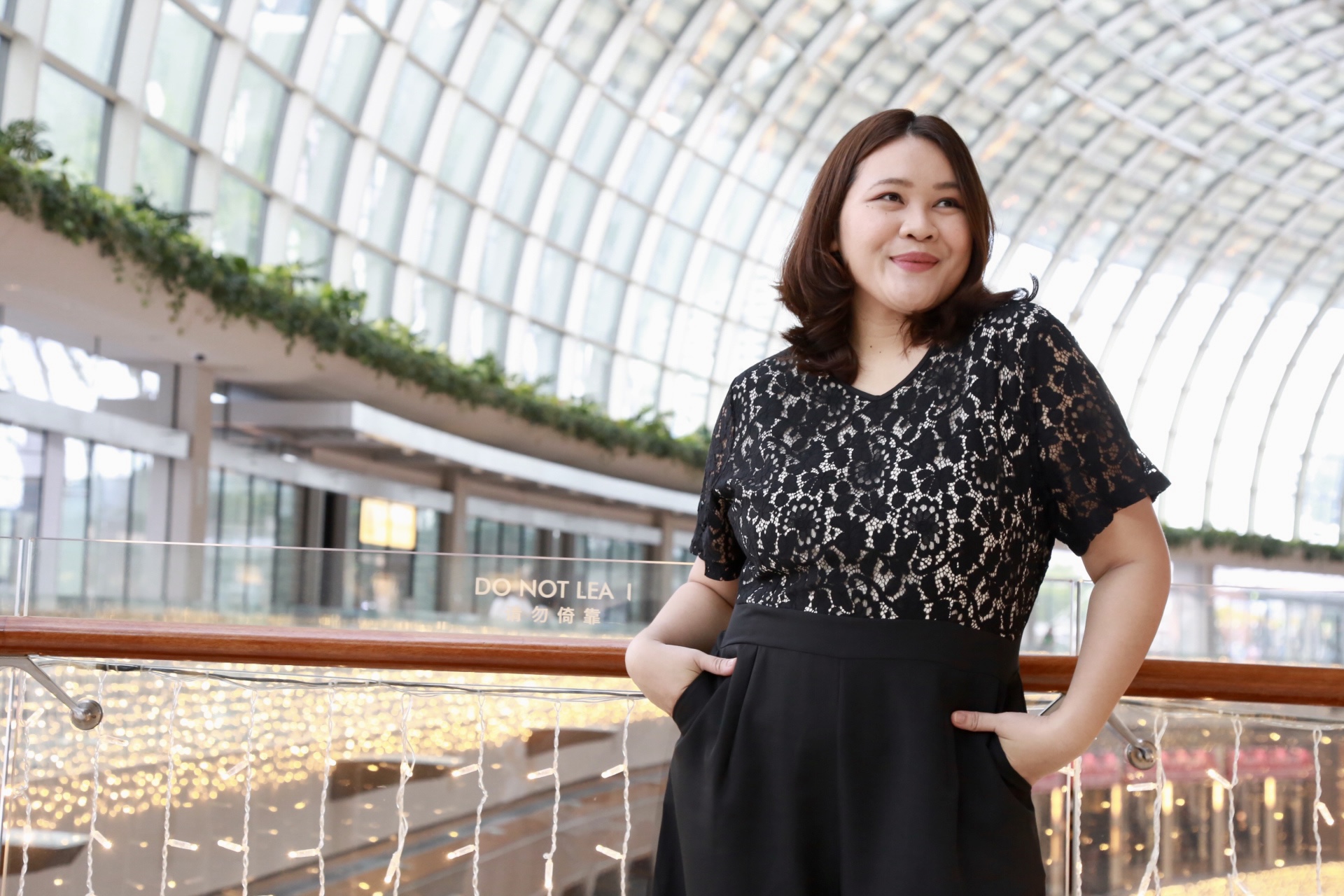 Love+ Eli Nova Premium Lace Black Jumpsuit | Plus Size Jumpsuit