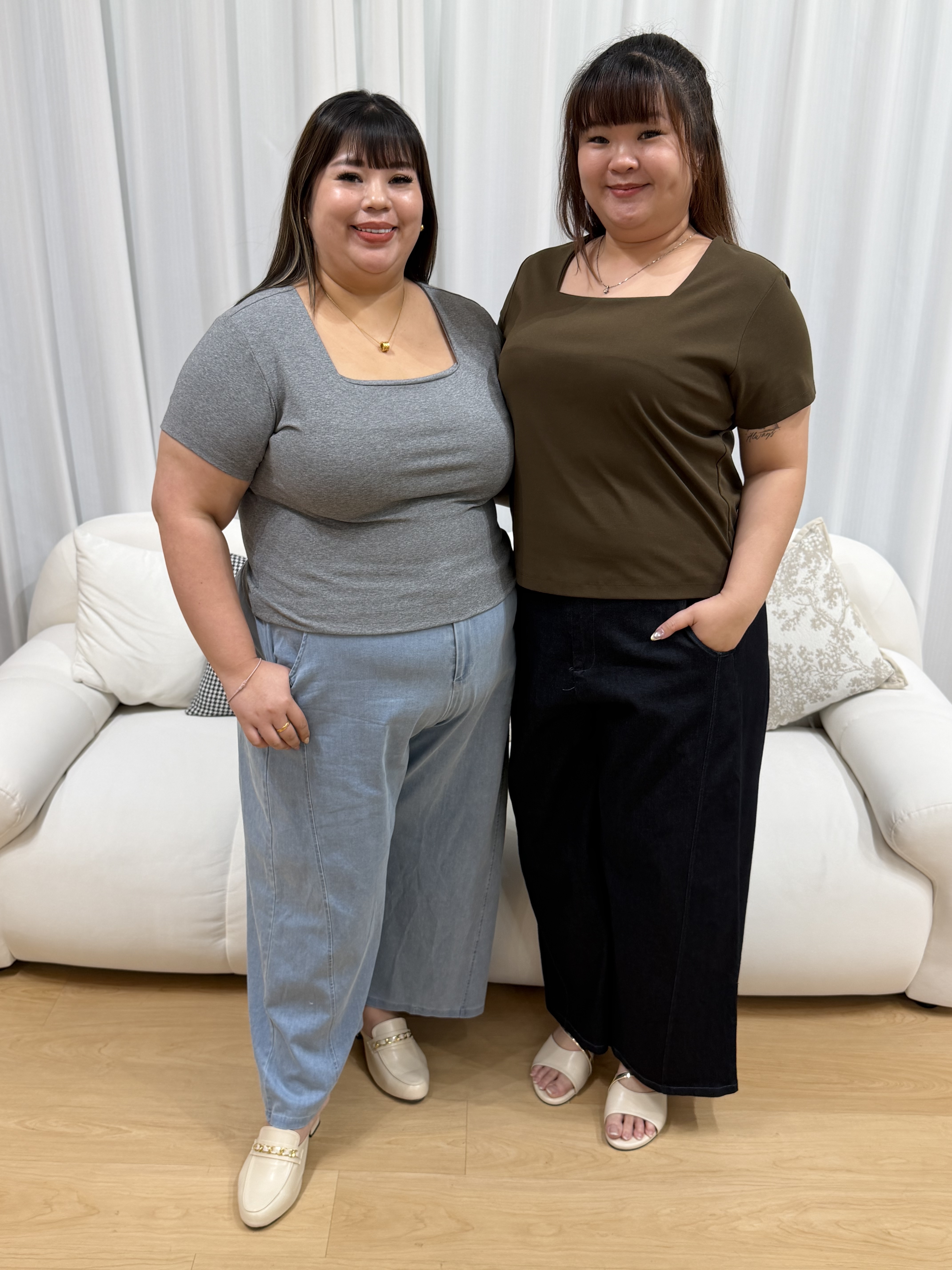 Love+ Kyra Premium Cotton Boxy Top | Plus Size Top