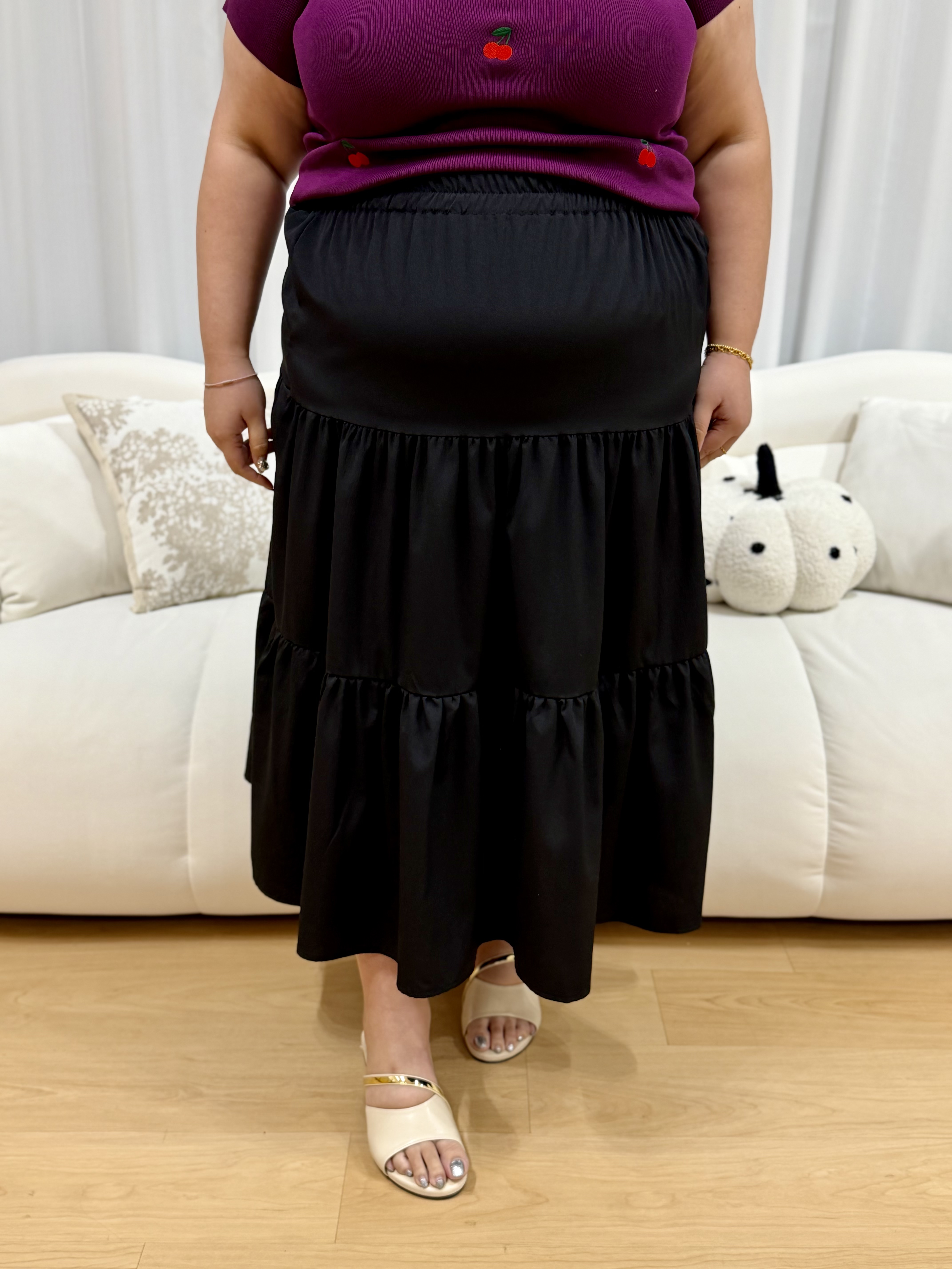 Trinity Tier Skirt | Plus Size Skirt