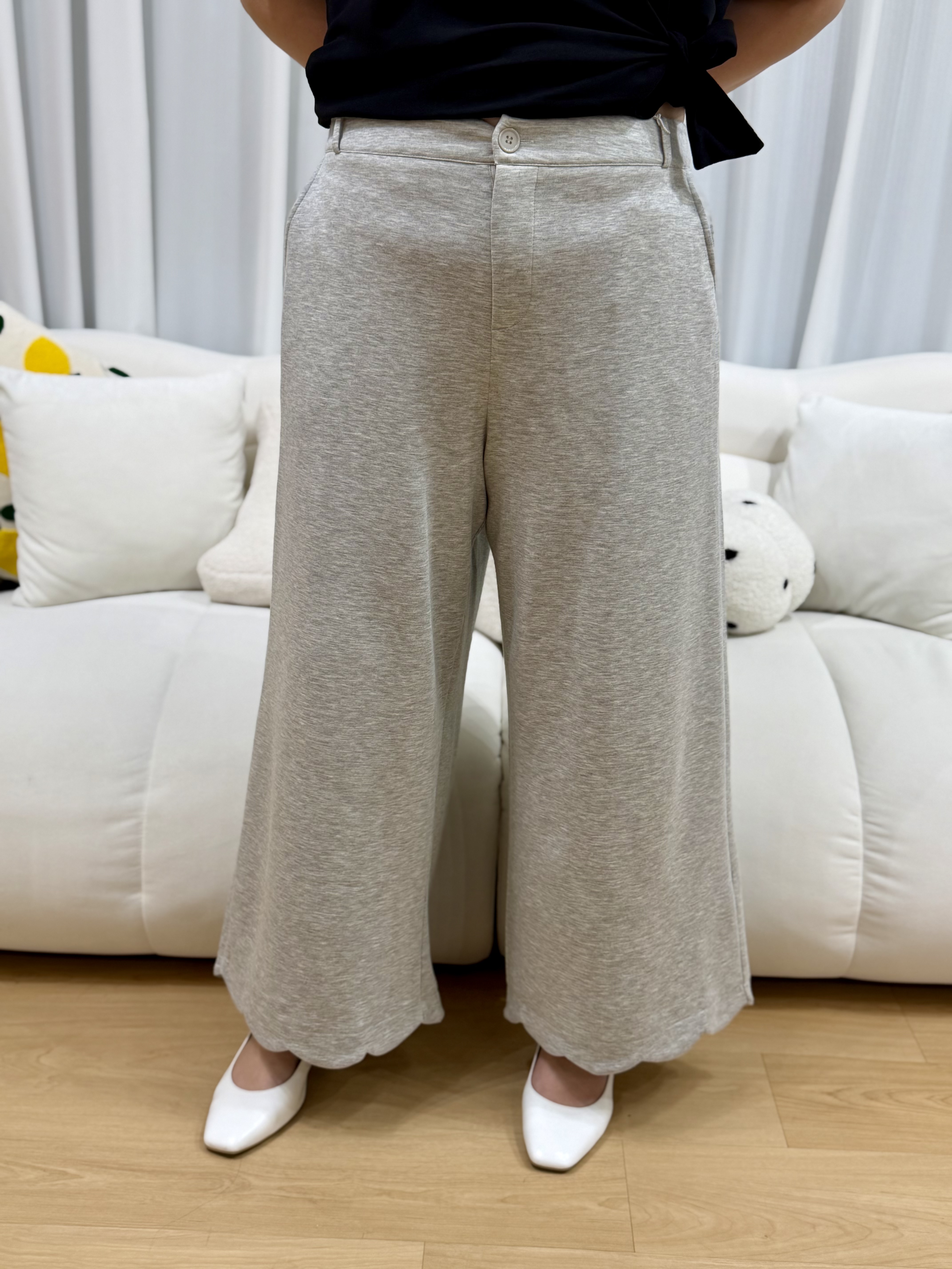 Love+ Zica Scallop AC Pants #2250 | Plus Size Pants