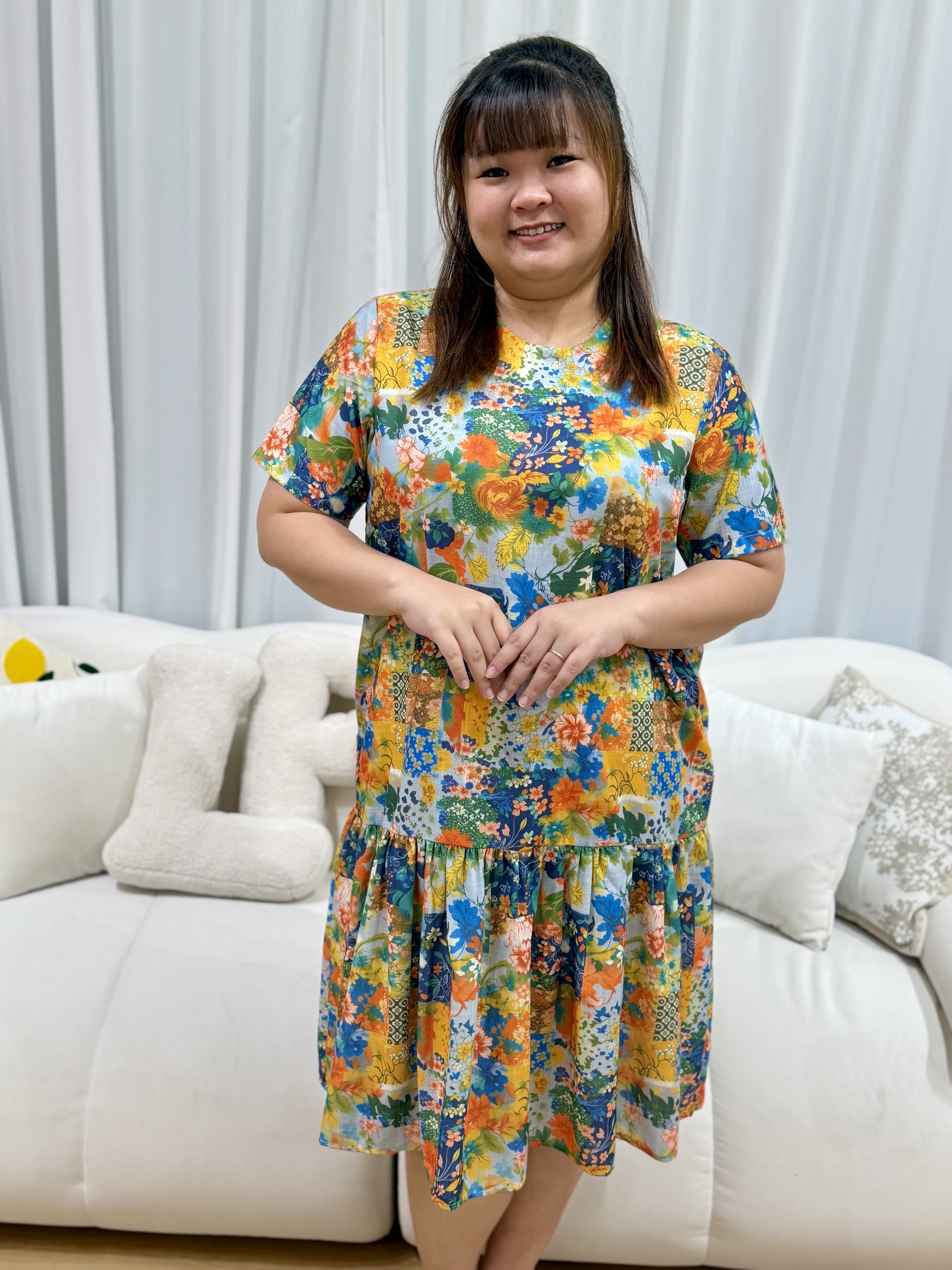 Madam Linen Dress | Plus Size Dress