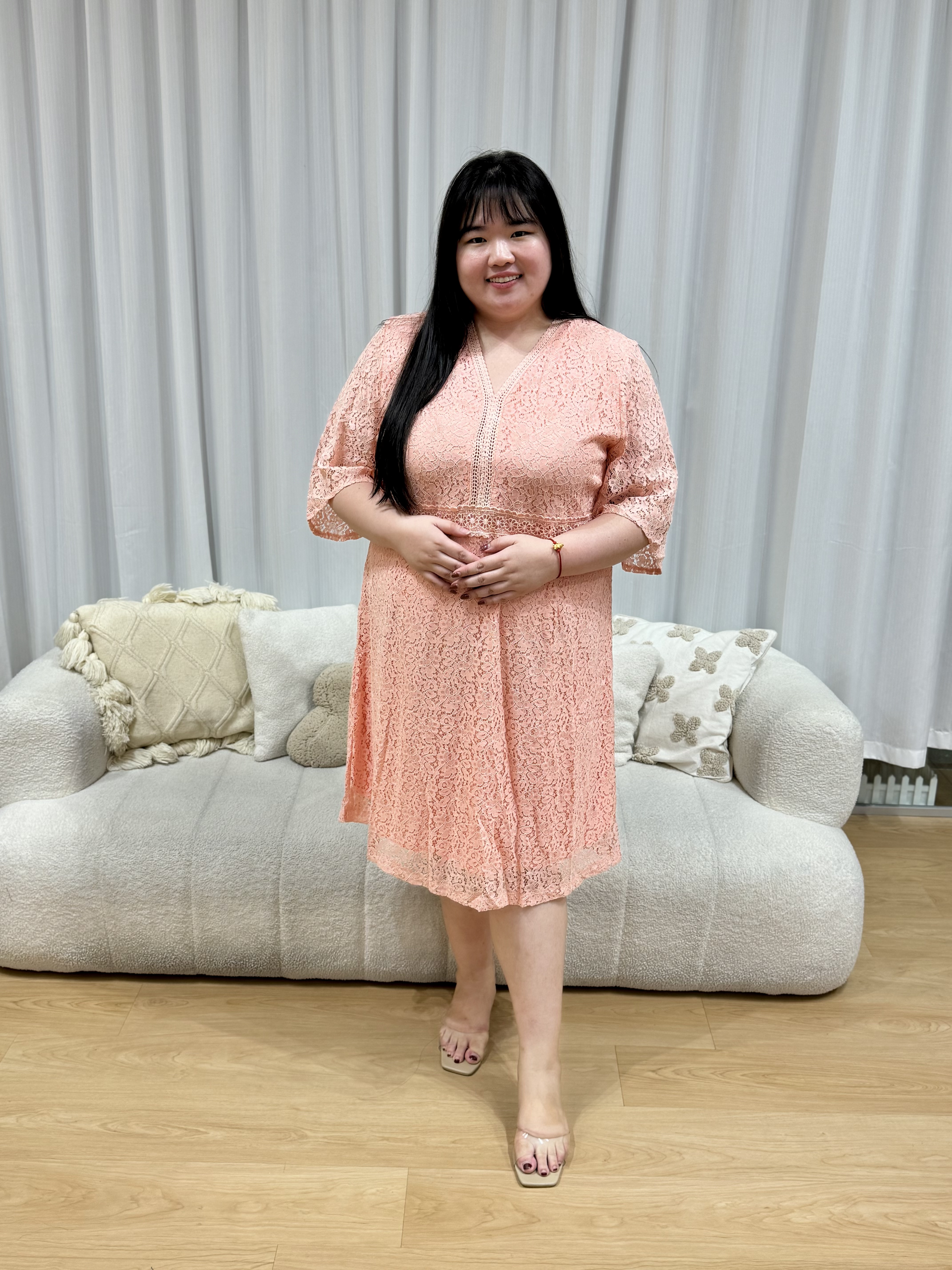 Fedora Premium Lace Dress | Plus Size Dress