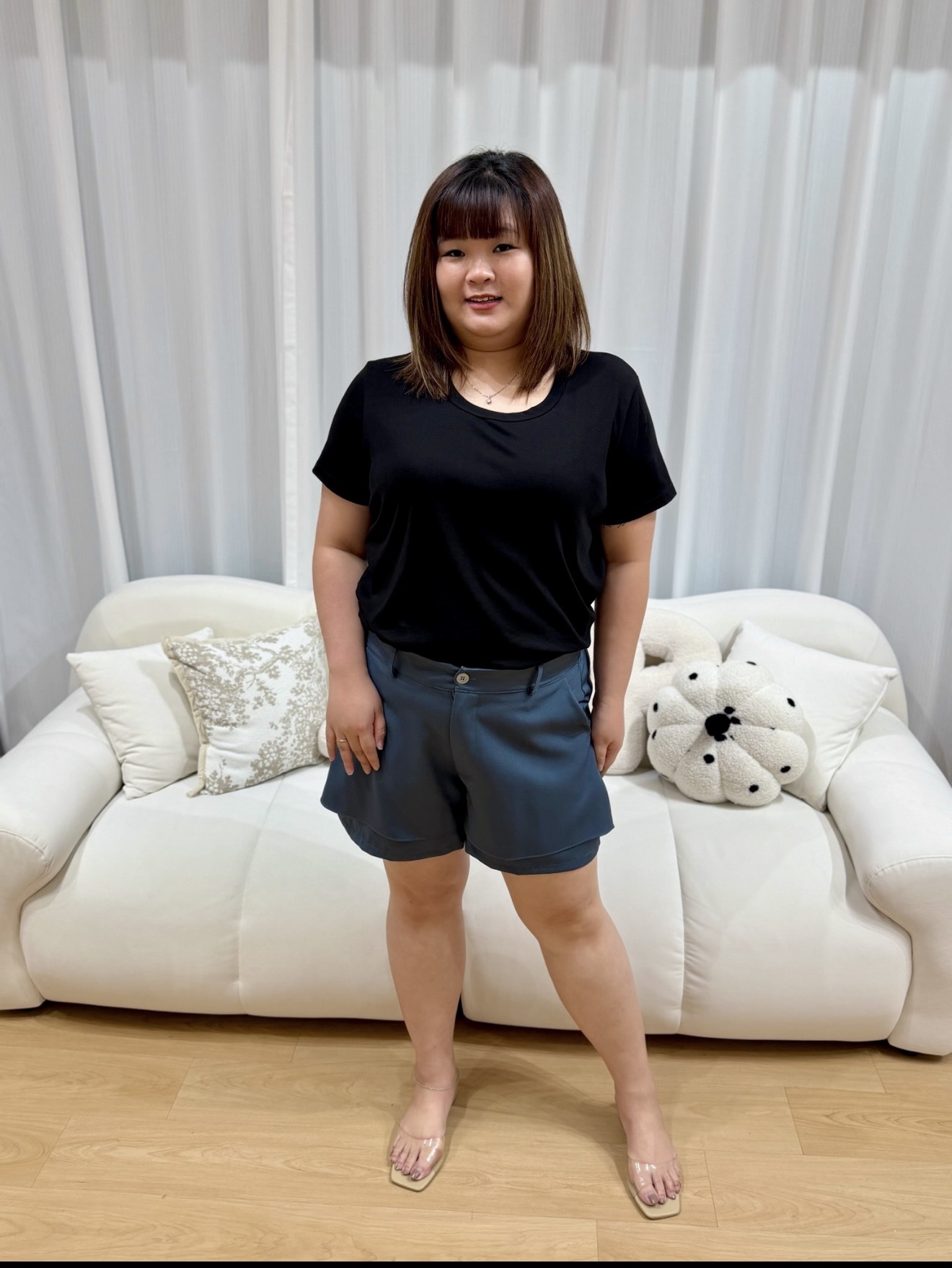 Love+ Twinny Layer Shorts | Plus Size Shorts