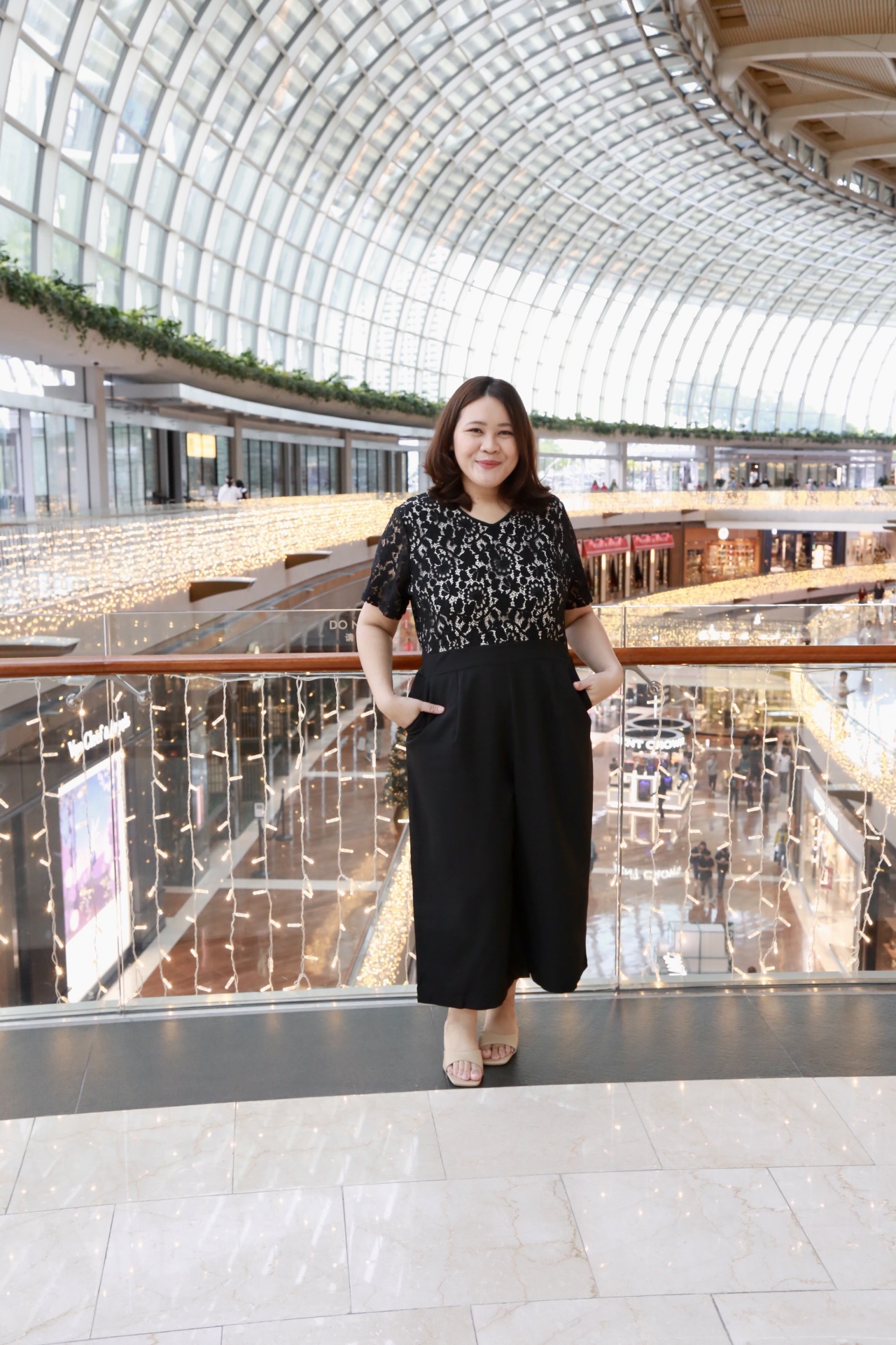 Love+ Eli Nova Premium Lace Black Jumpsuit | Plus Size Jumpsuit