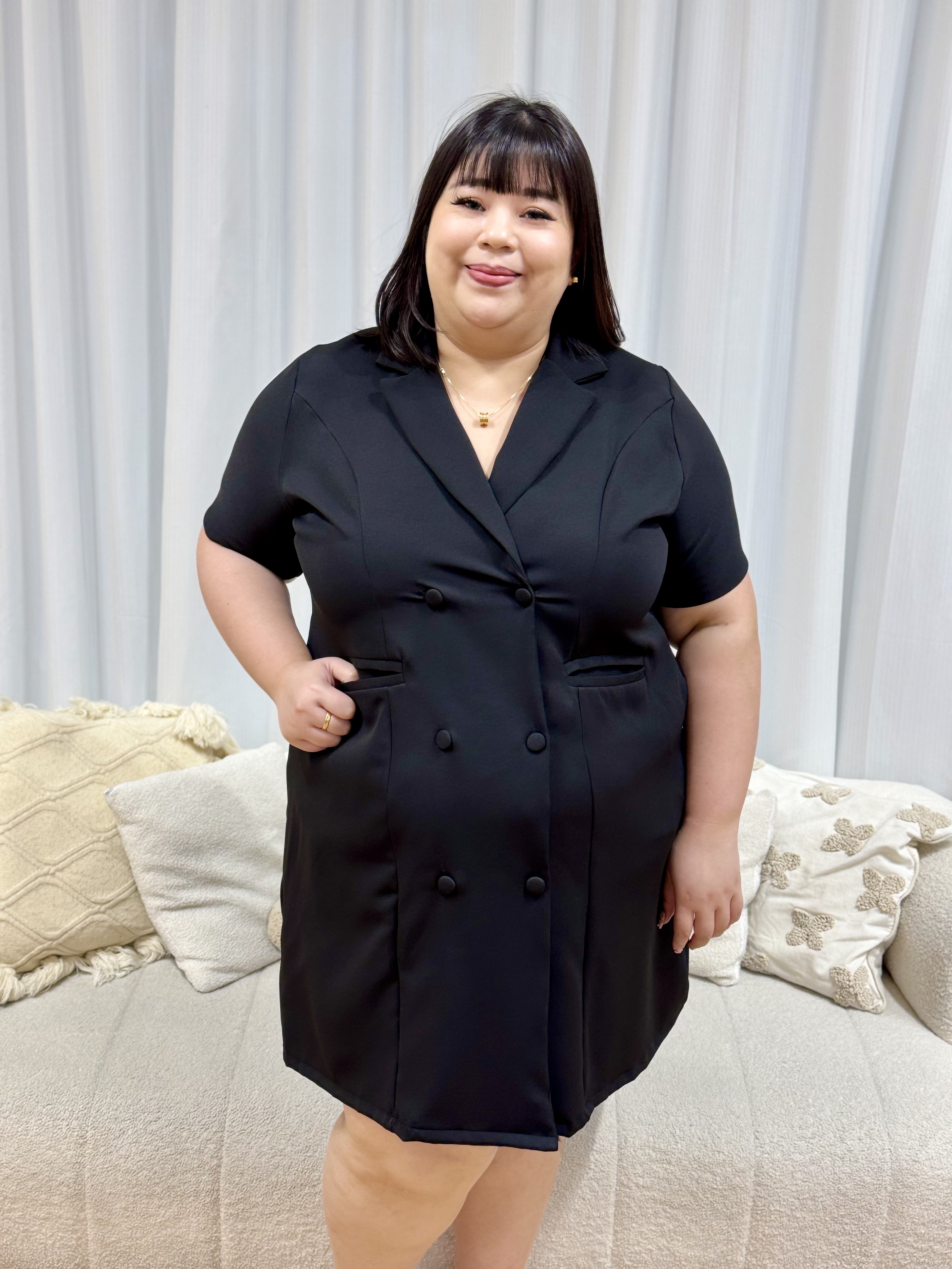 Love+ Bailey Trench Coat Dress | Plus Size Coat