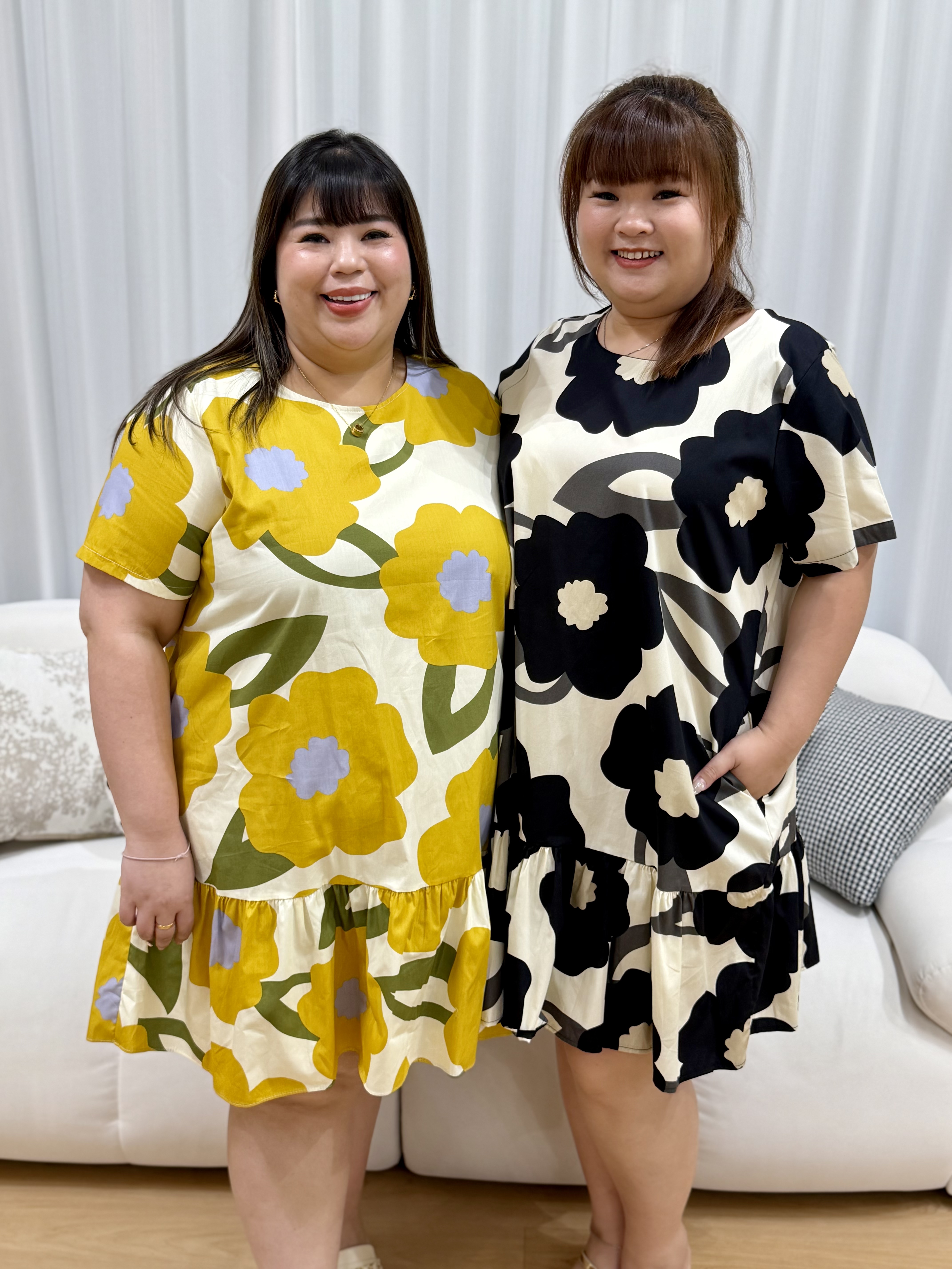 Tansy Linen Peplum Dress | Plus Size Dress
