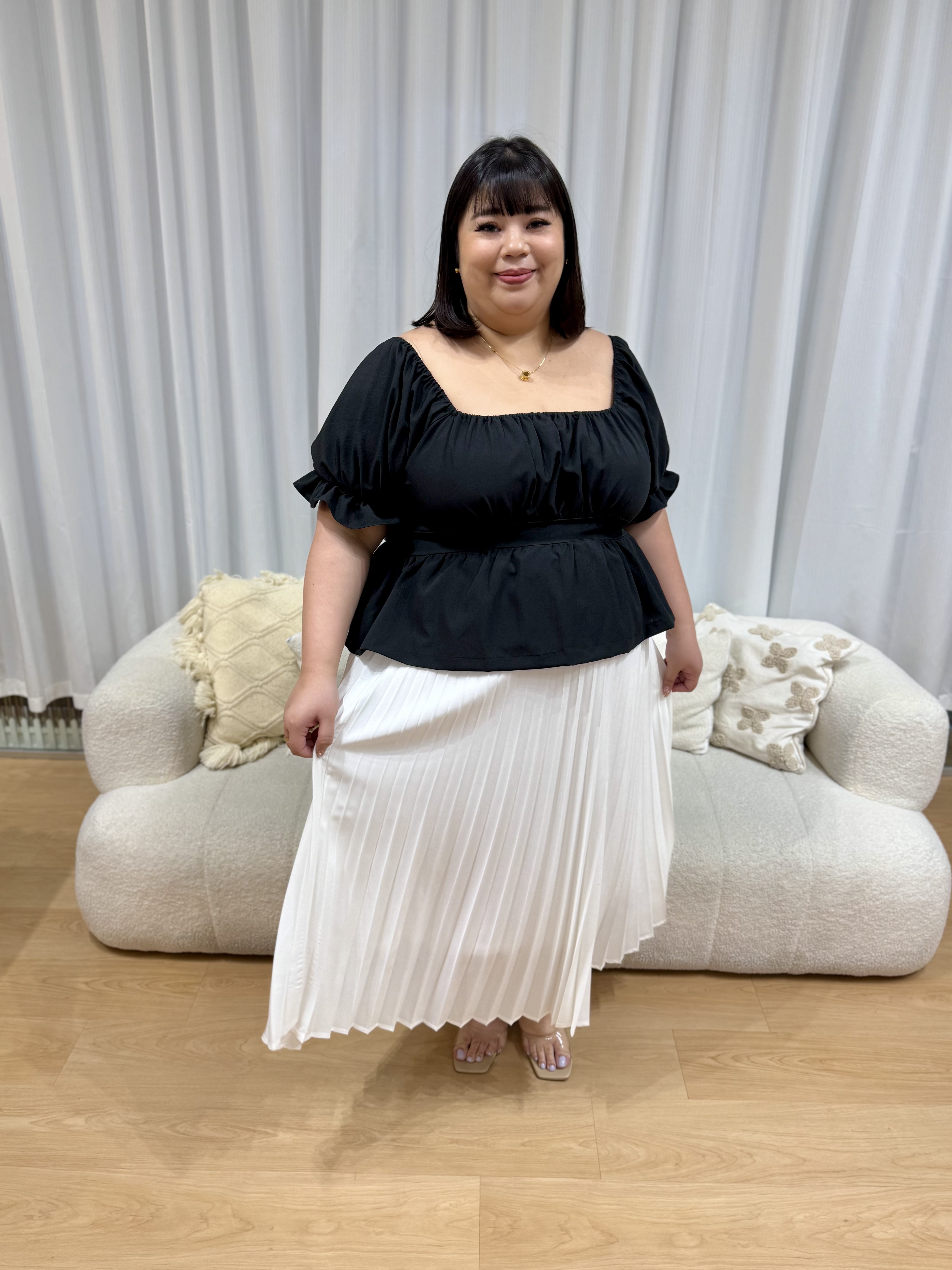 Love+ Annmarie Pleated Skirt | Plus Size Skirt
