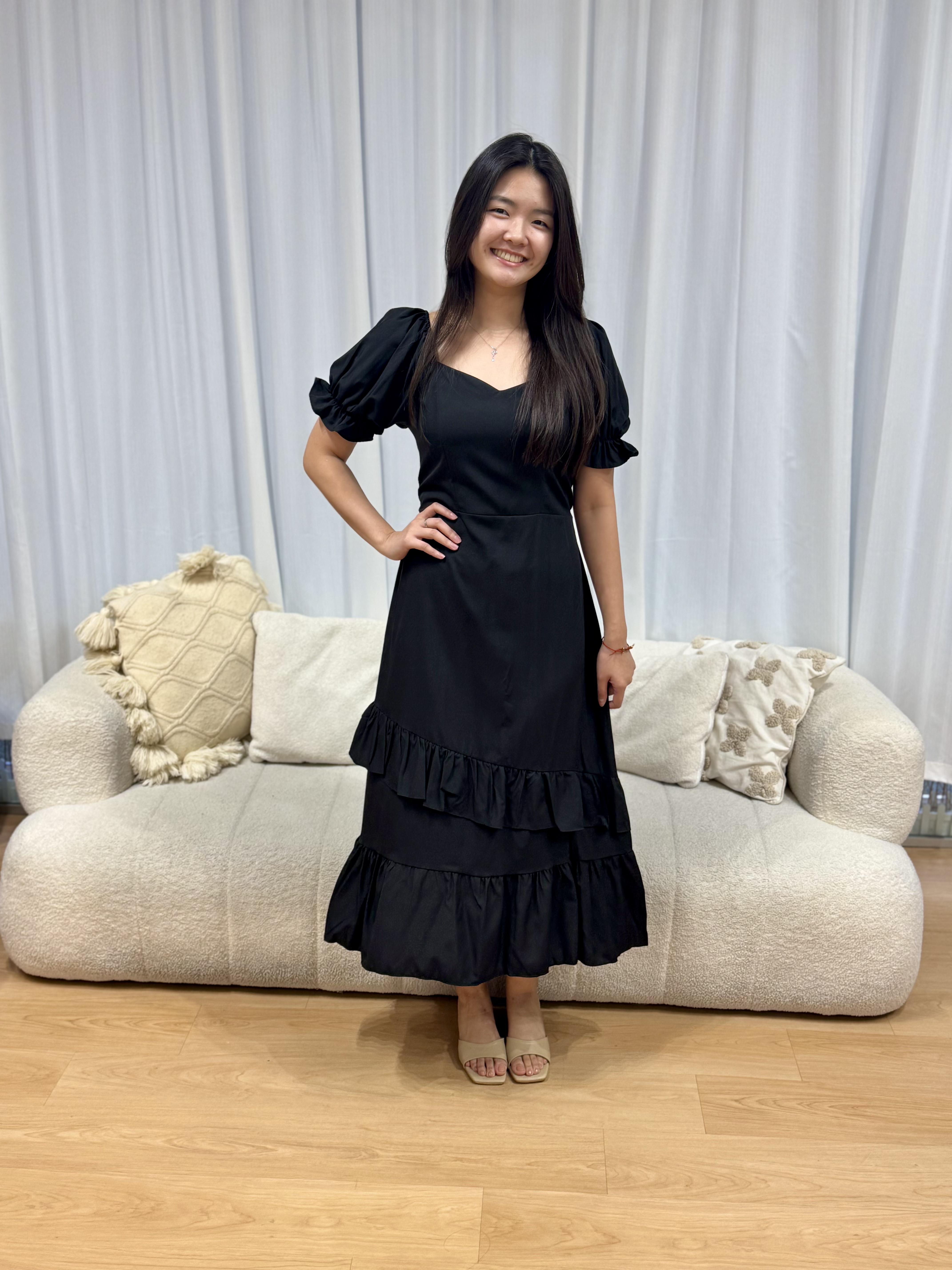 [New]Love+ Kelsia Solid Maxi Dress