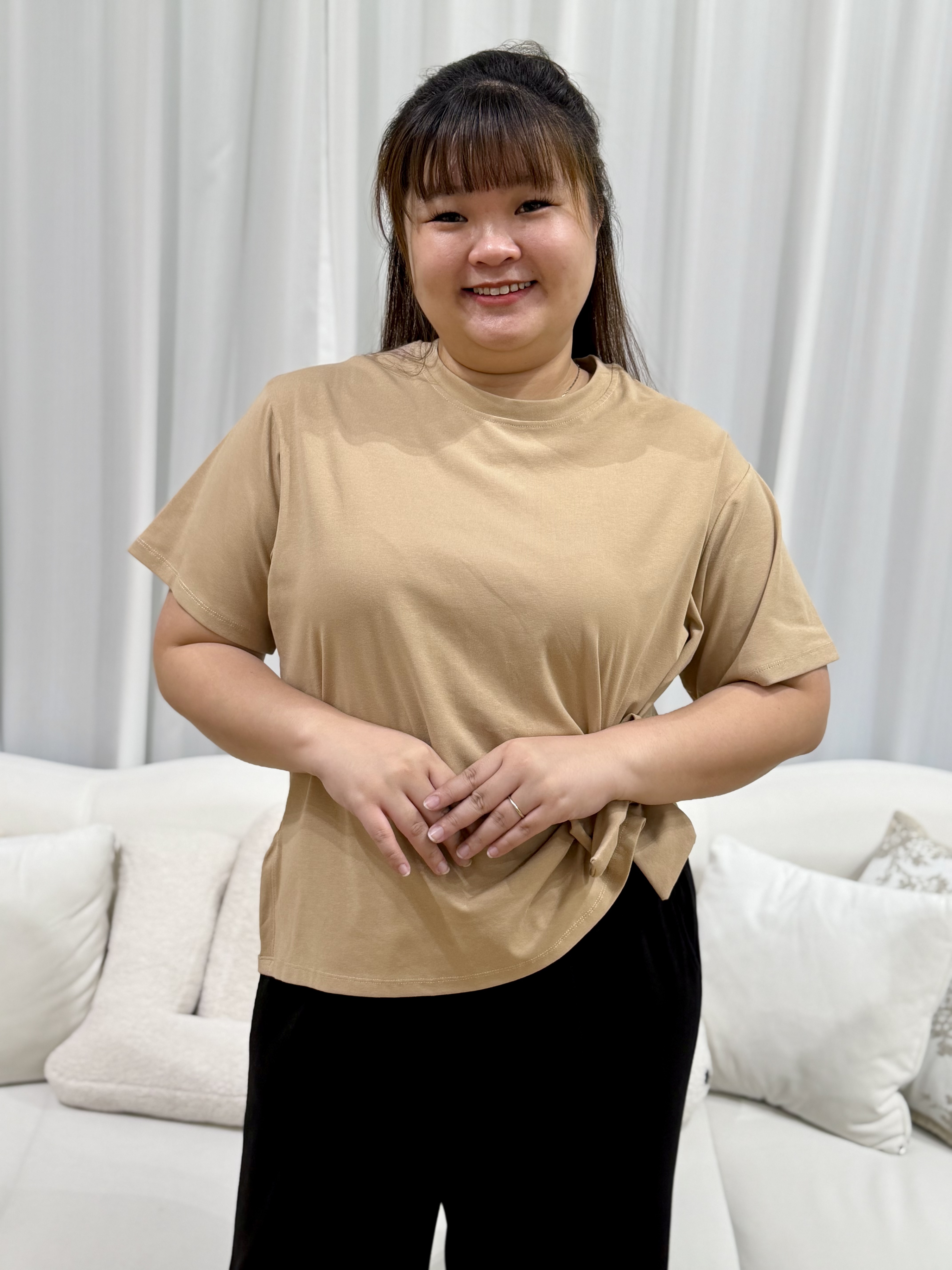 Everyday Knotti Cotton Top | Plus Size Top
