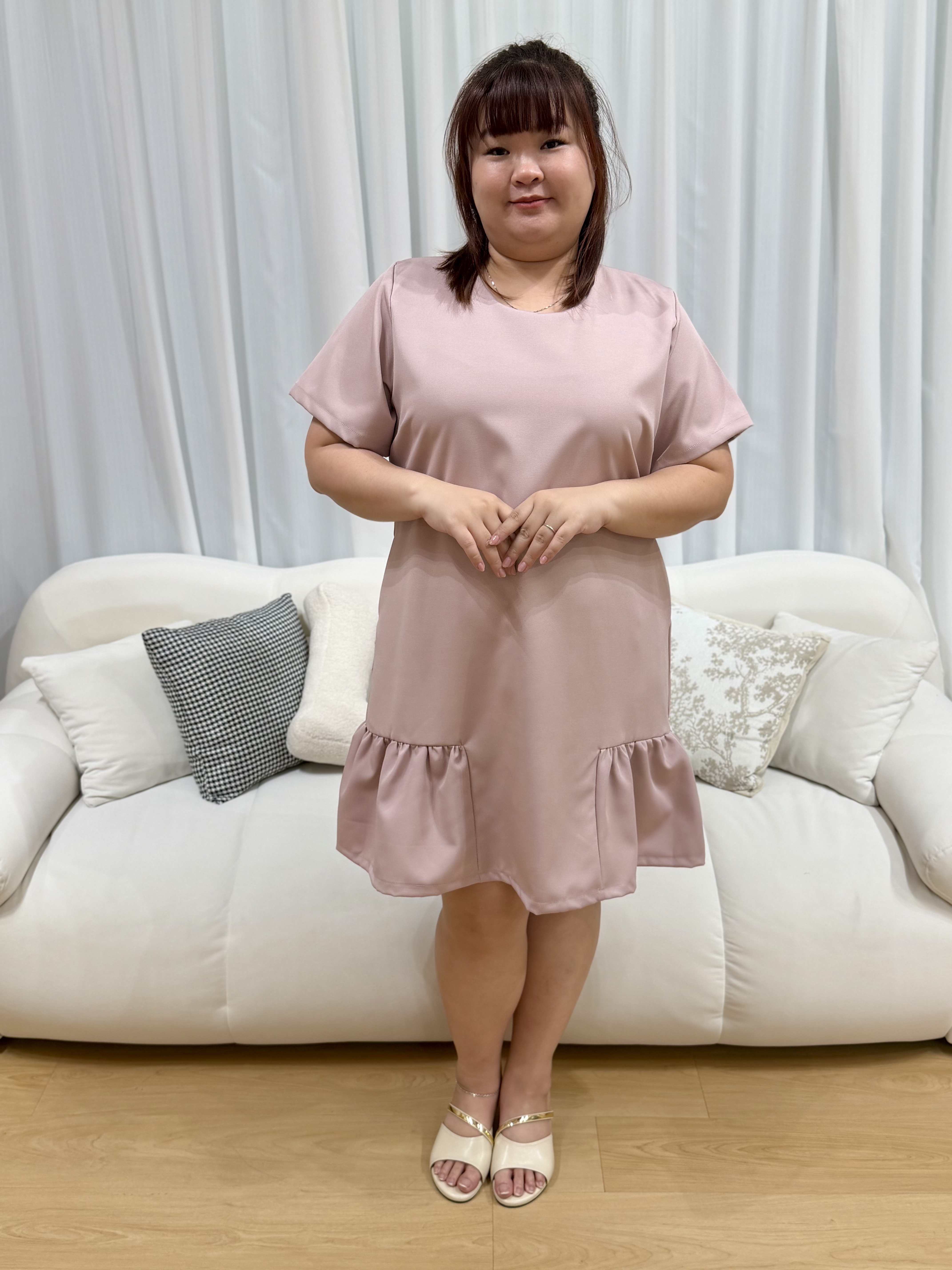 Crystal Work Dress | Plus Size Dress