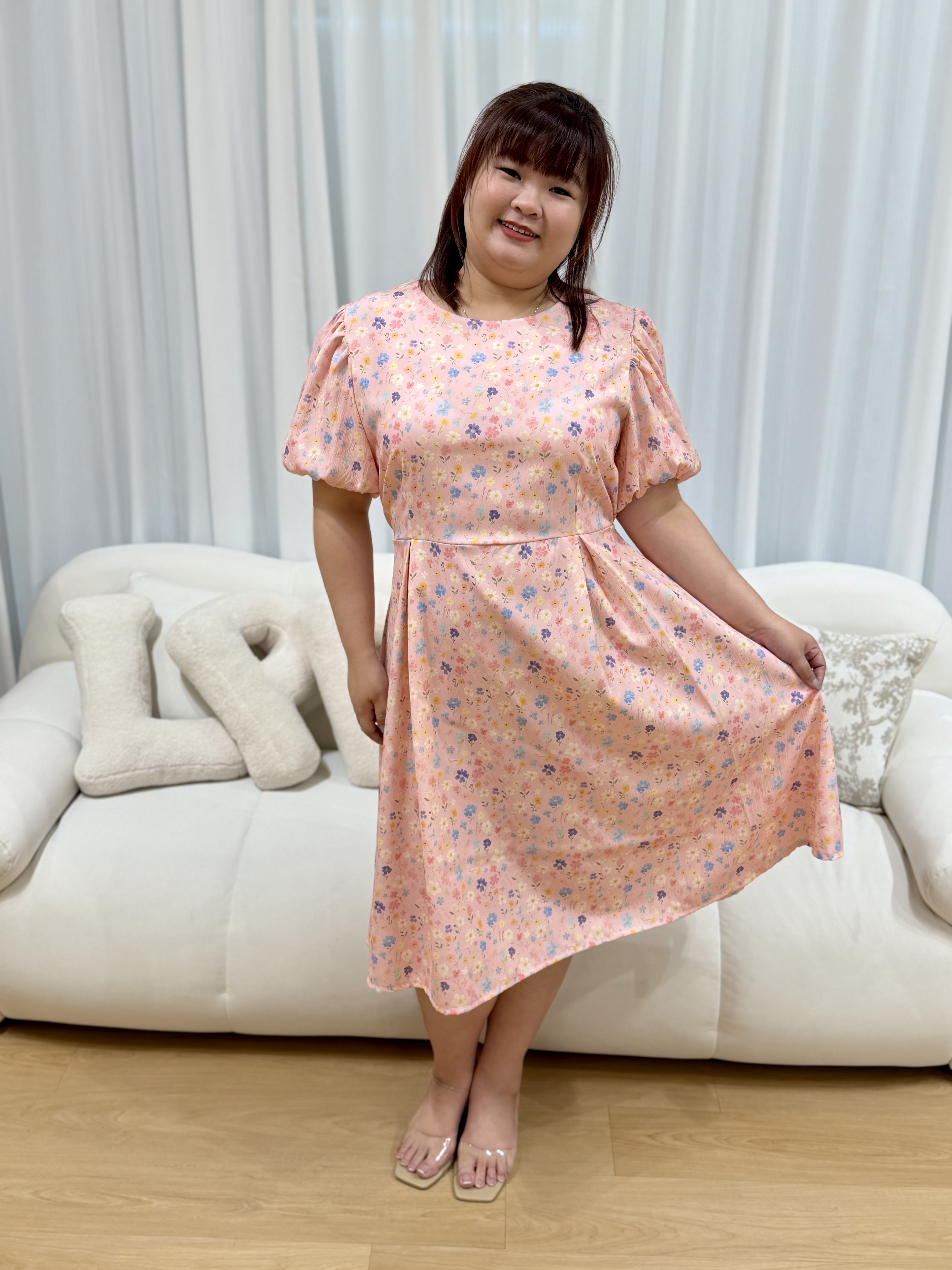 Adelle Elle Floral Dress | Plus Size Dress