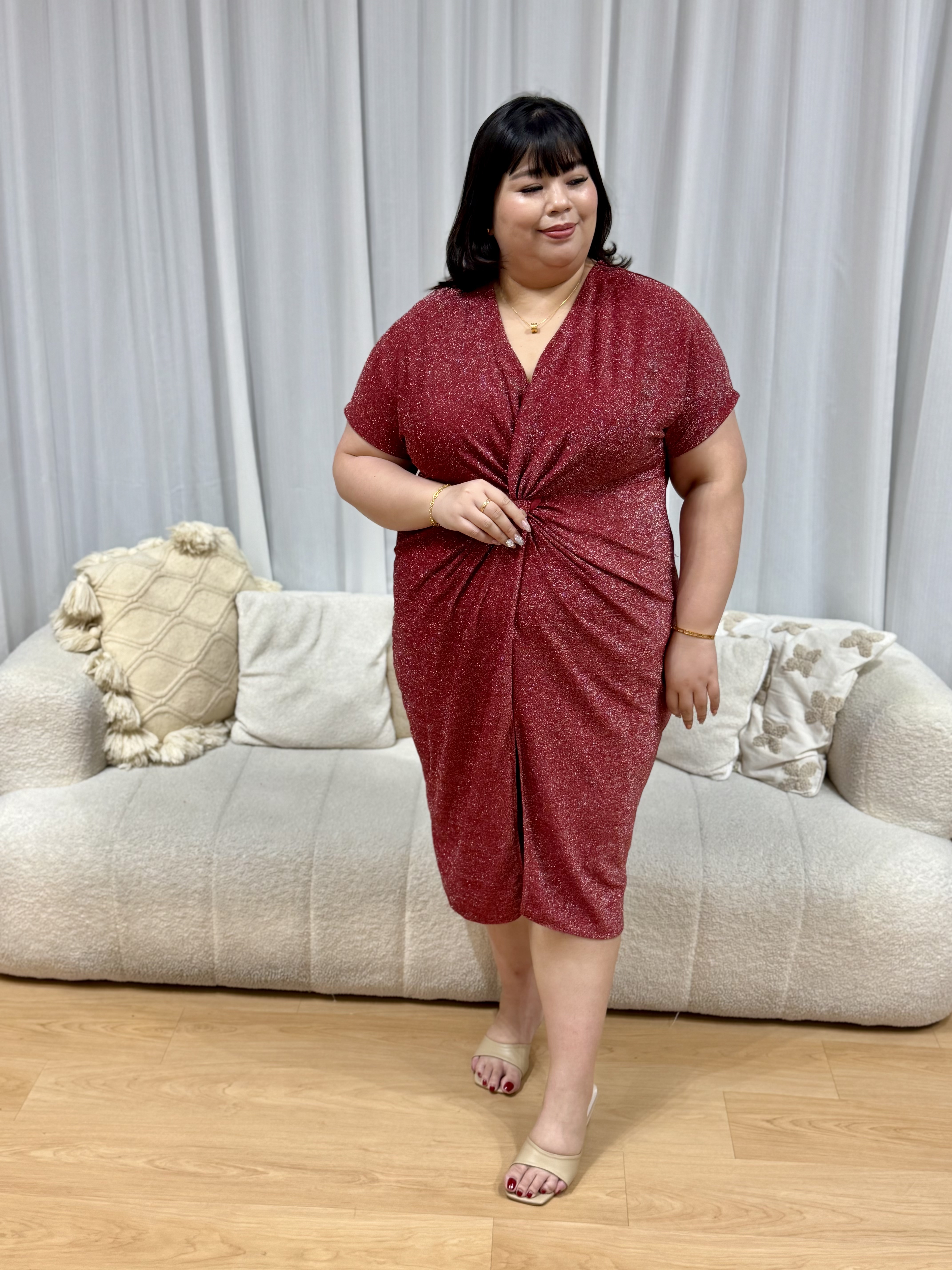 Nicole Shimmering Splendid Dress | Plus Size Dress