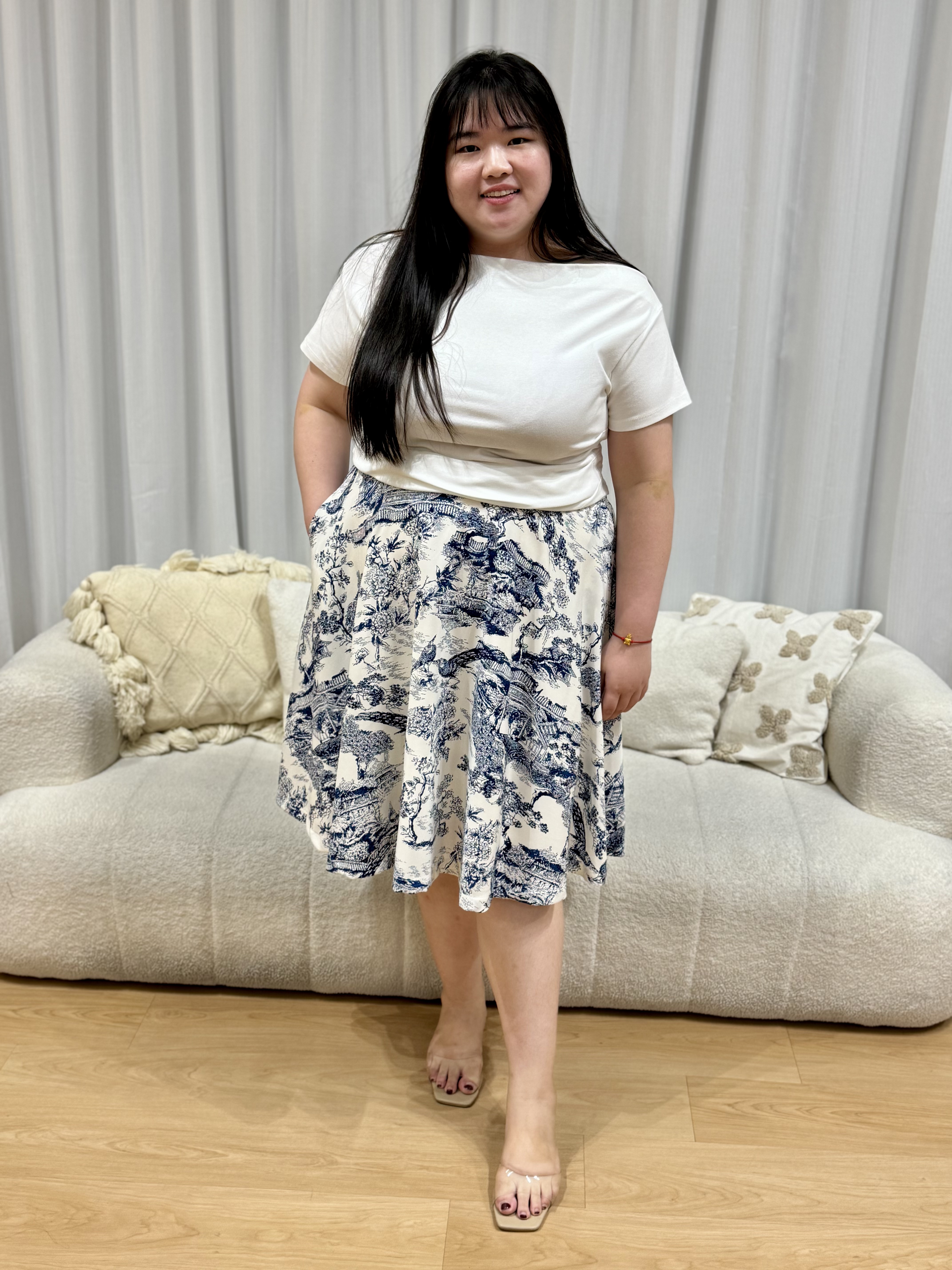 Love+ Brooklyn Tolli Skirt | Plus Size Skirt