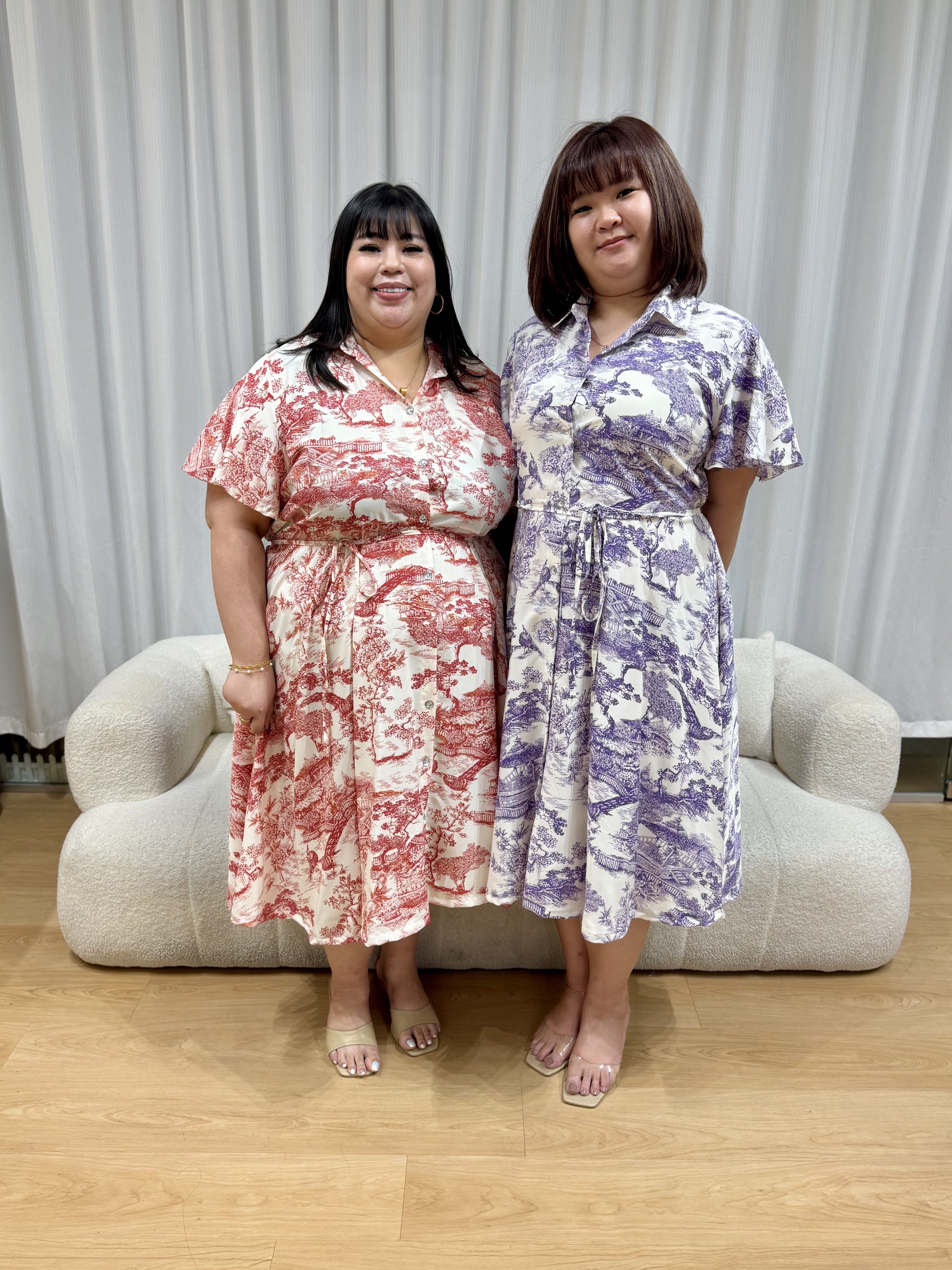 Love+ Aria Ava Crystal Button Dress | Plus Size Dress