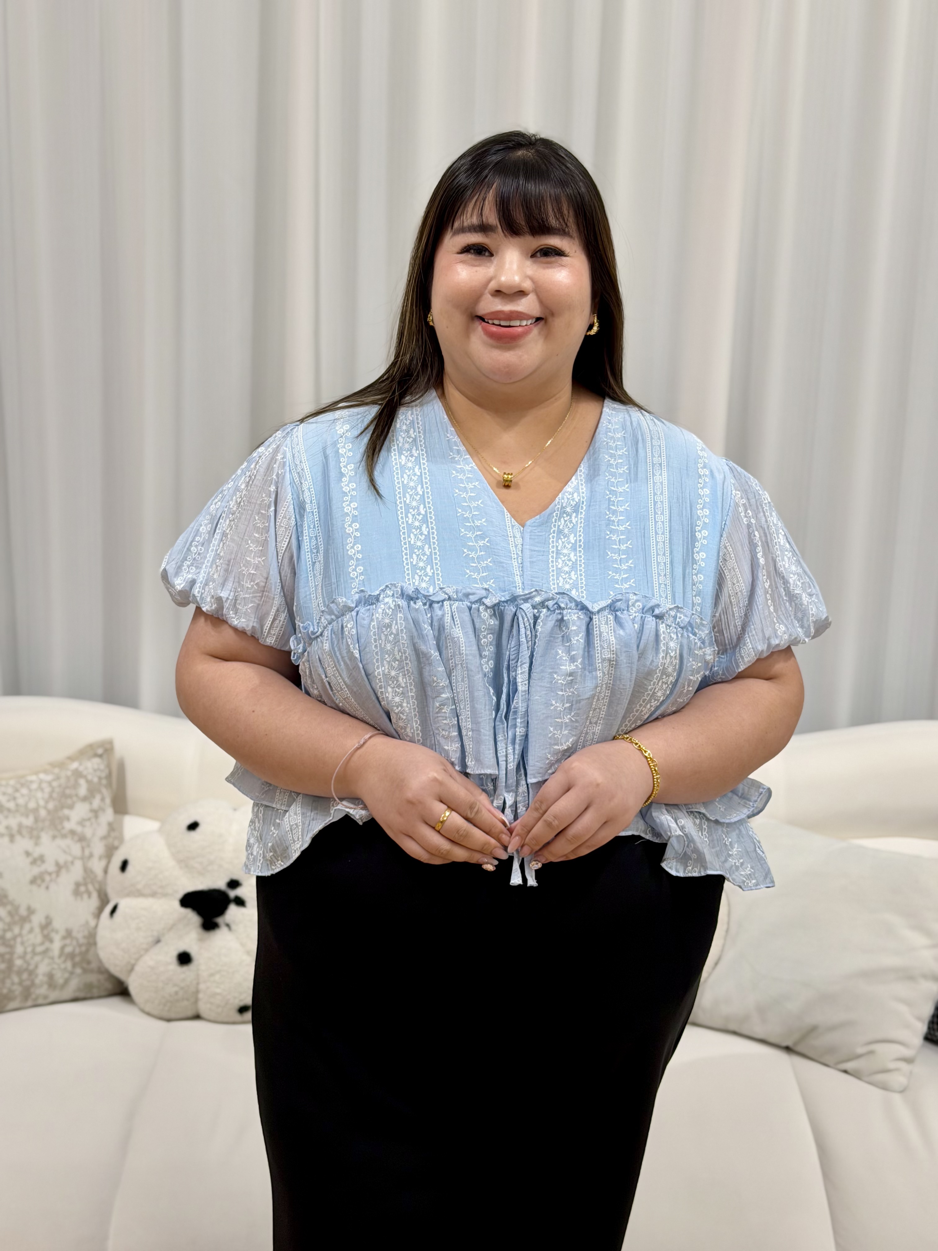 Tribal Chiffon Kimono Top | Plus Size Top