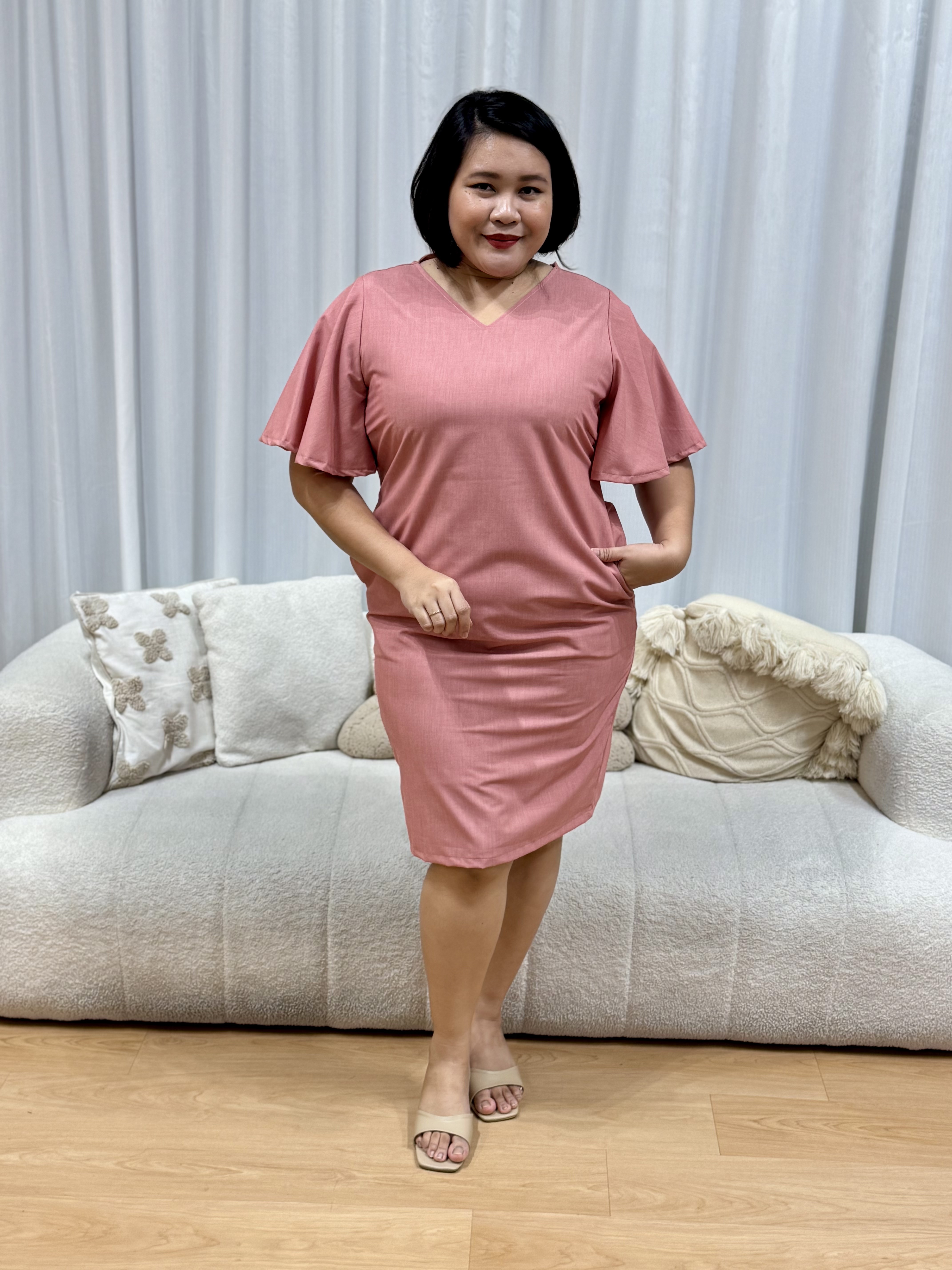 Binano Pink Premium Dress