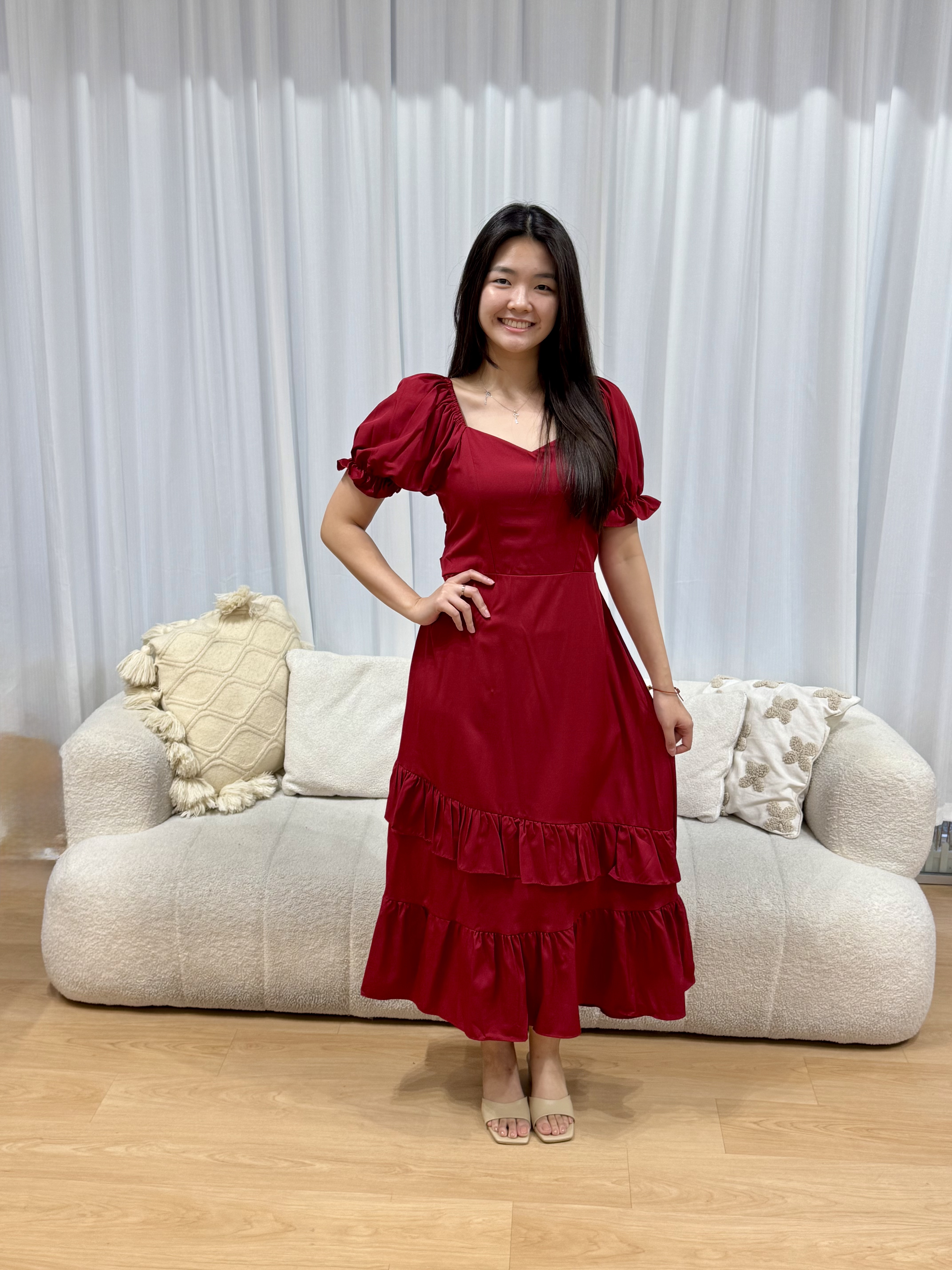 [New]Love+ Kelsia Solid Maxi Dress