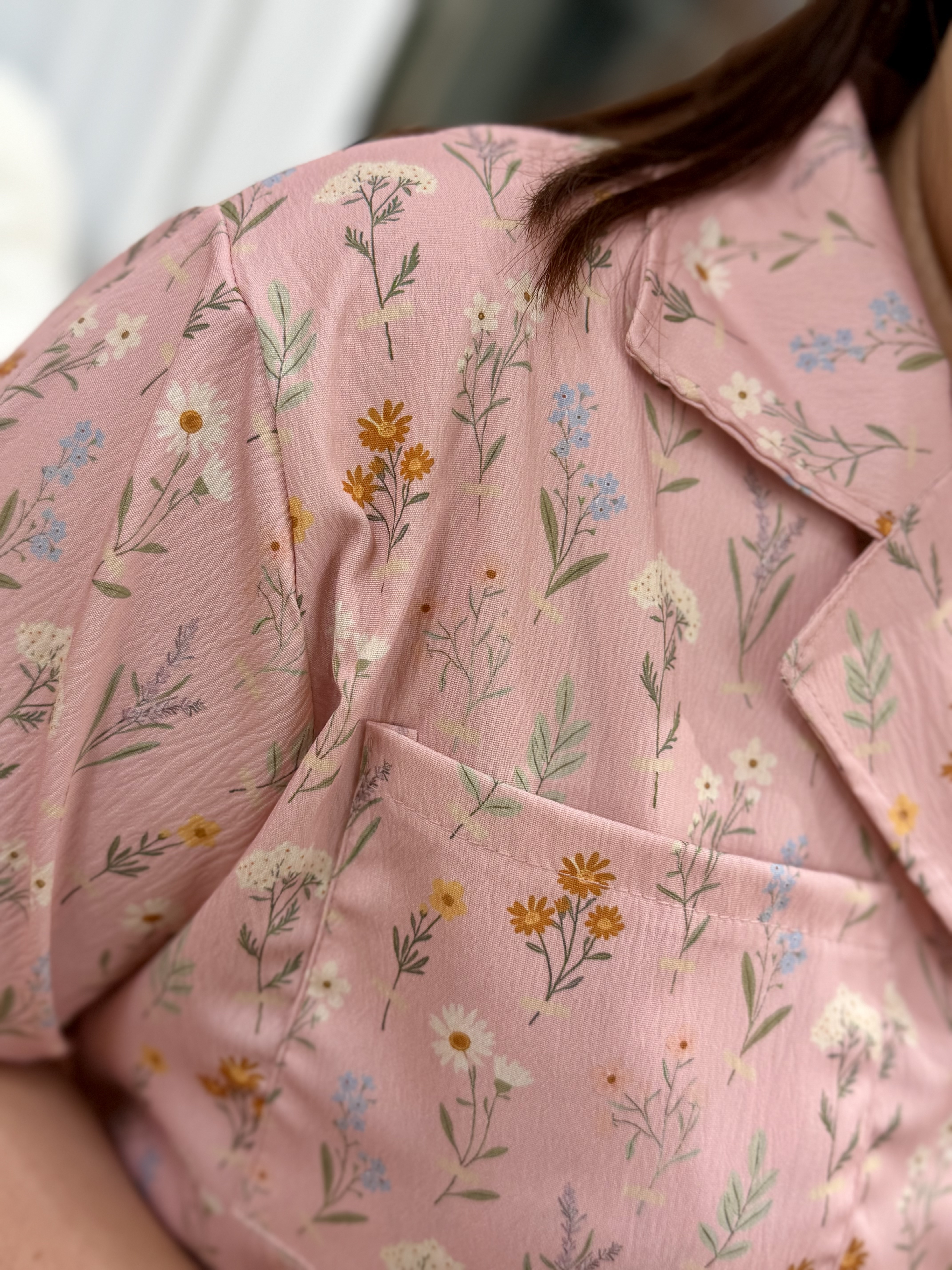 Bzu Whimsical Button Shirt Set | Plus Size Set