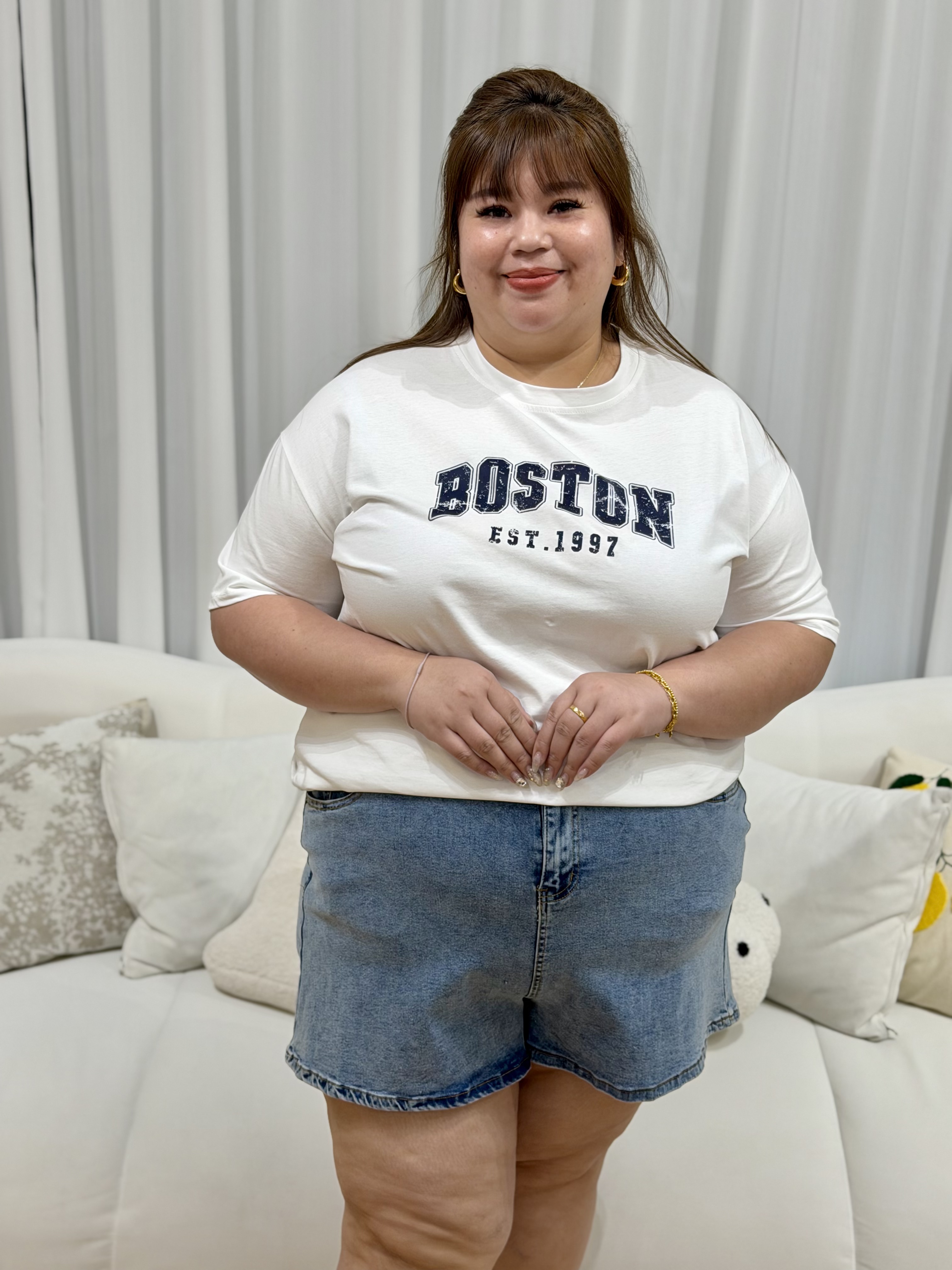 Love+ Boston University T-Shirt | Plus Size T-Shirt