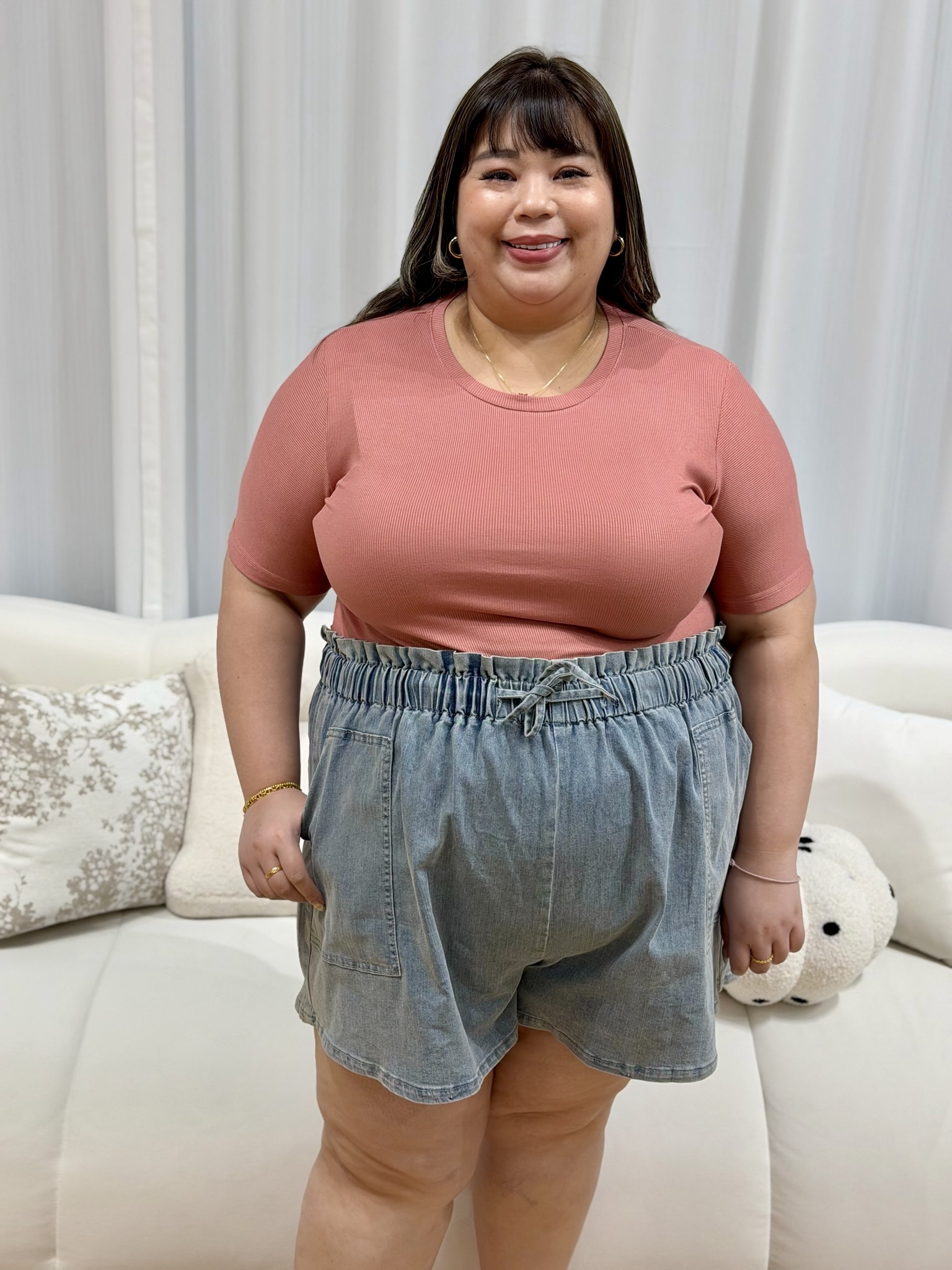 Love+ Soft Jean Taiwan Paper Bag Jeans