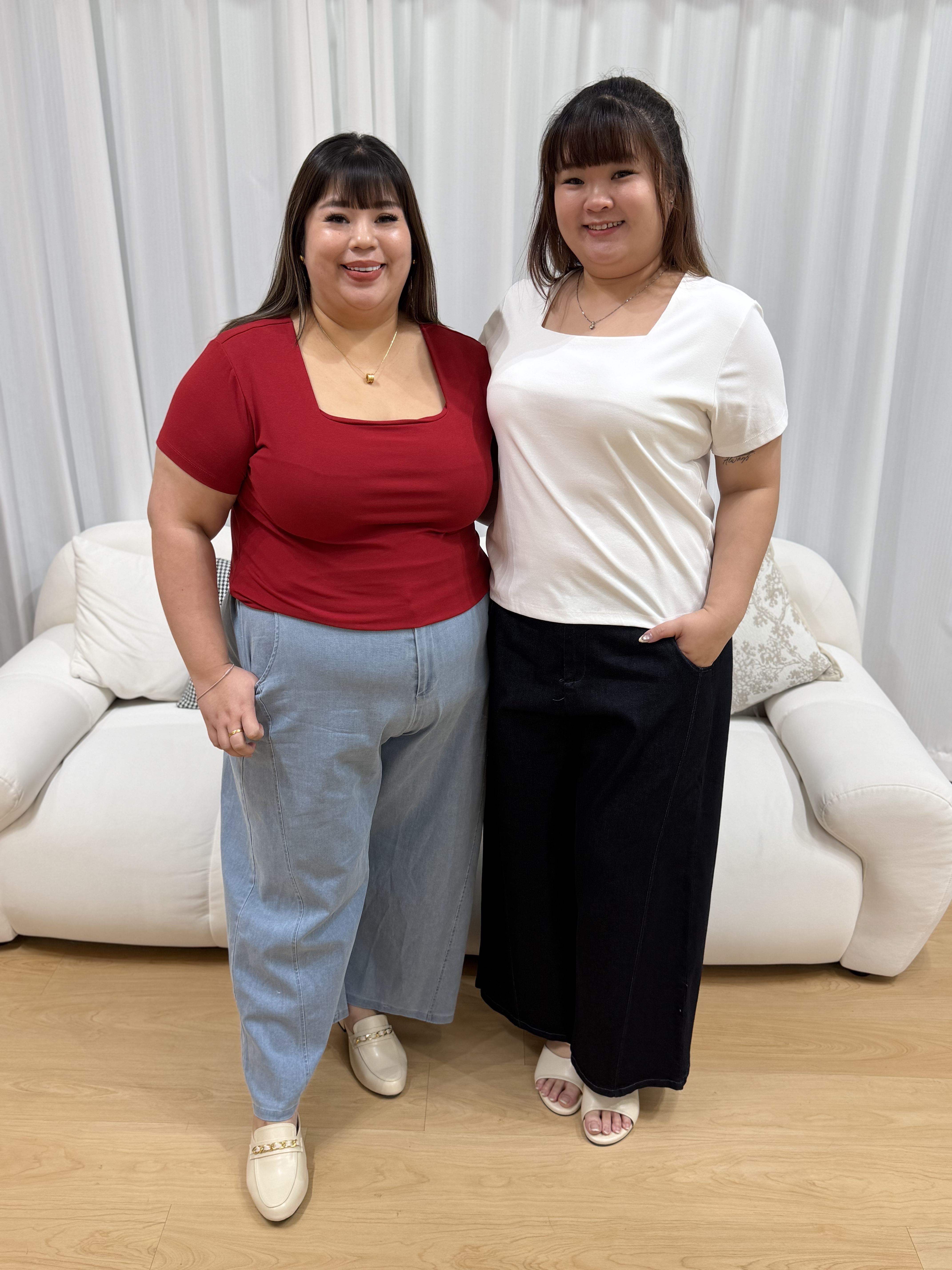 Love+ Kyra Premium Cotton Boxy Top | Plus Size Top