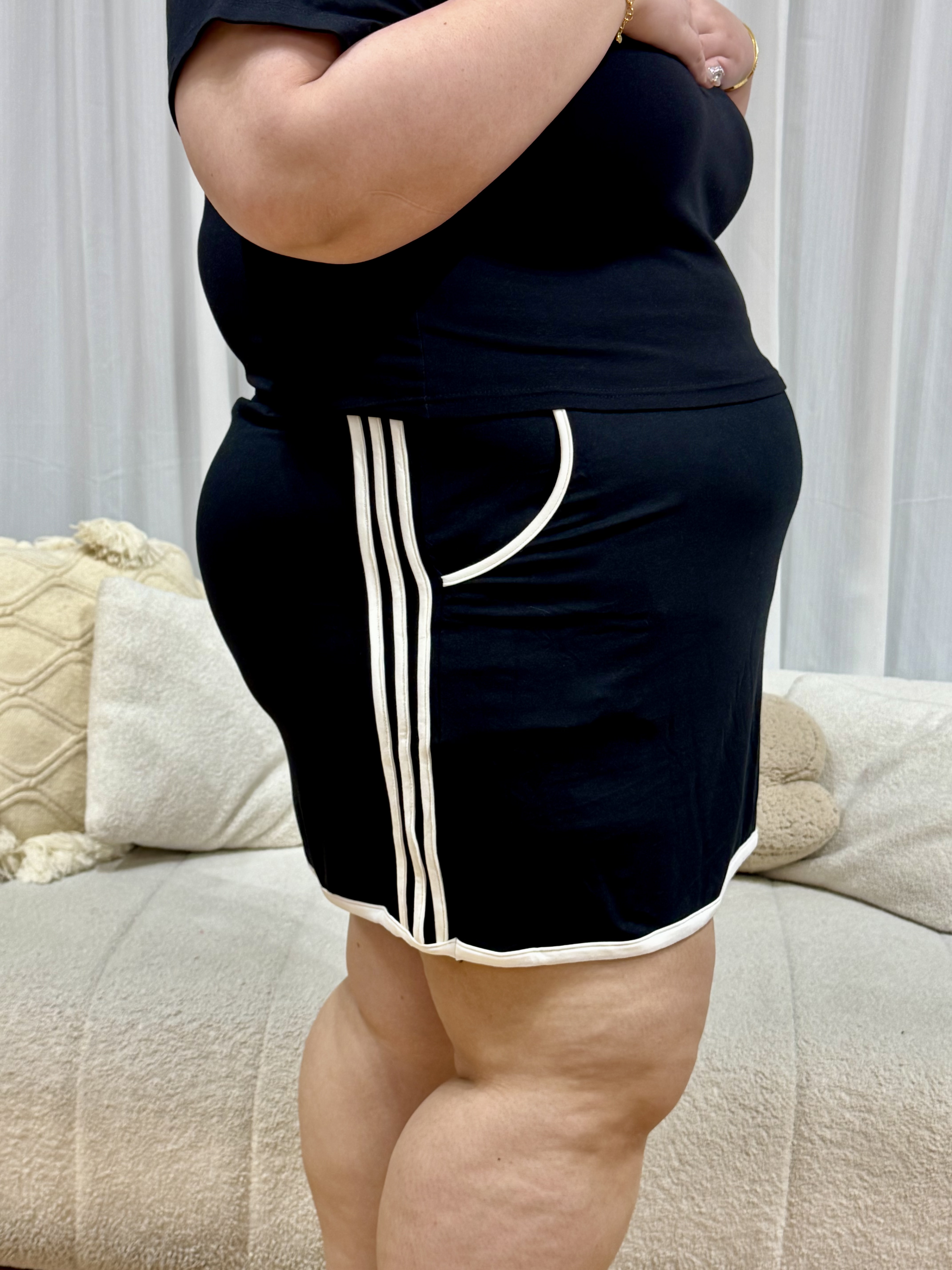 Love+ Carter Tennis Rayon Skorts | Plus Size Shorts