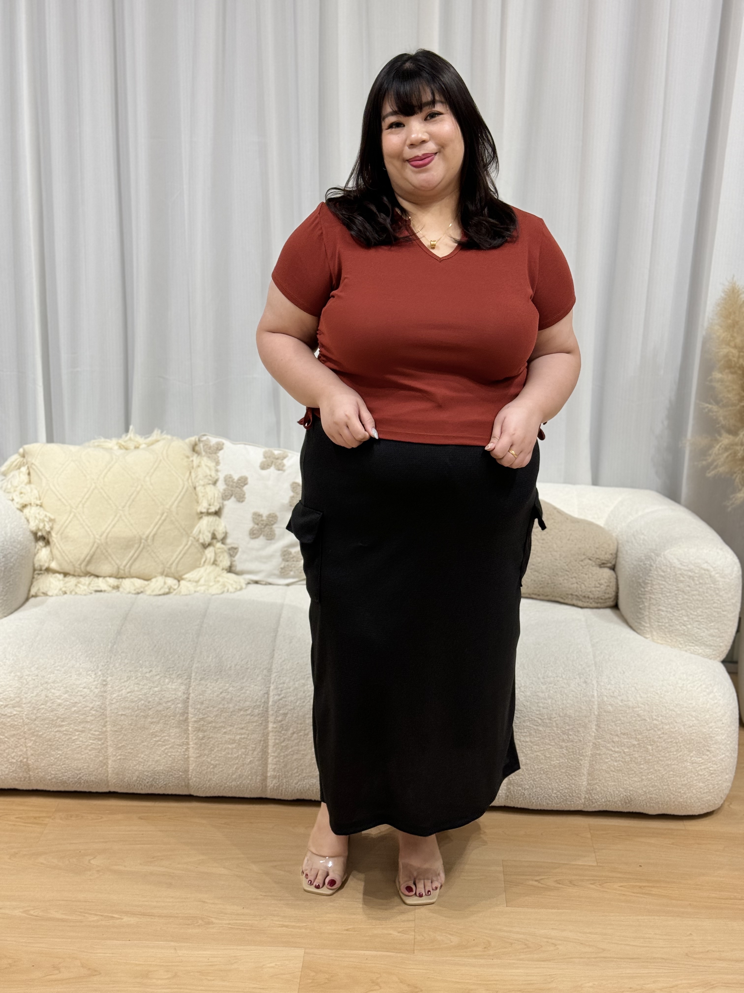 Red plus store size clothes