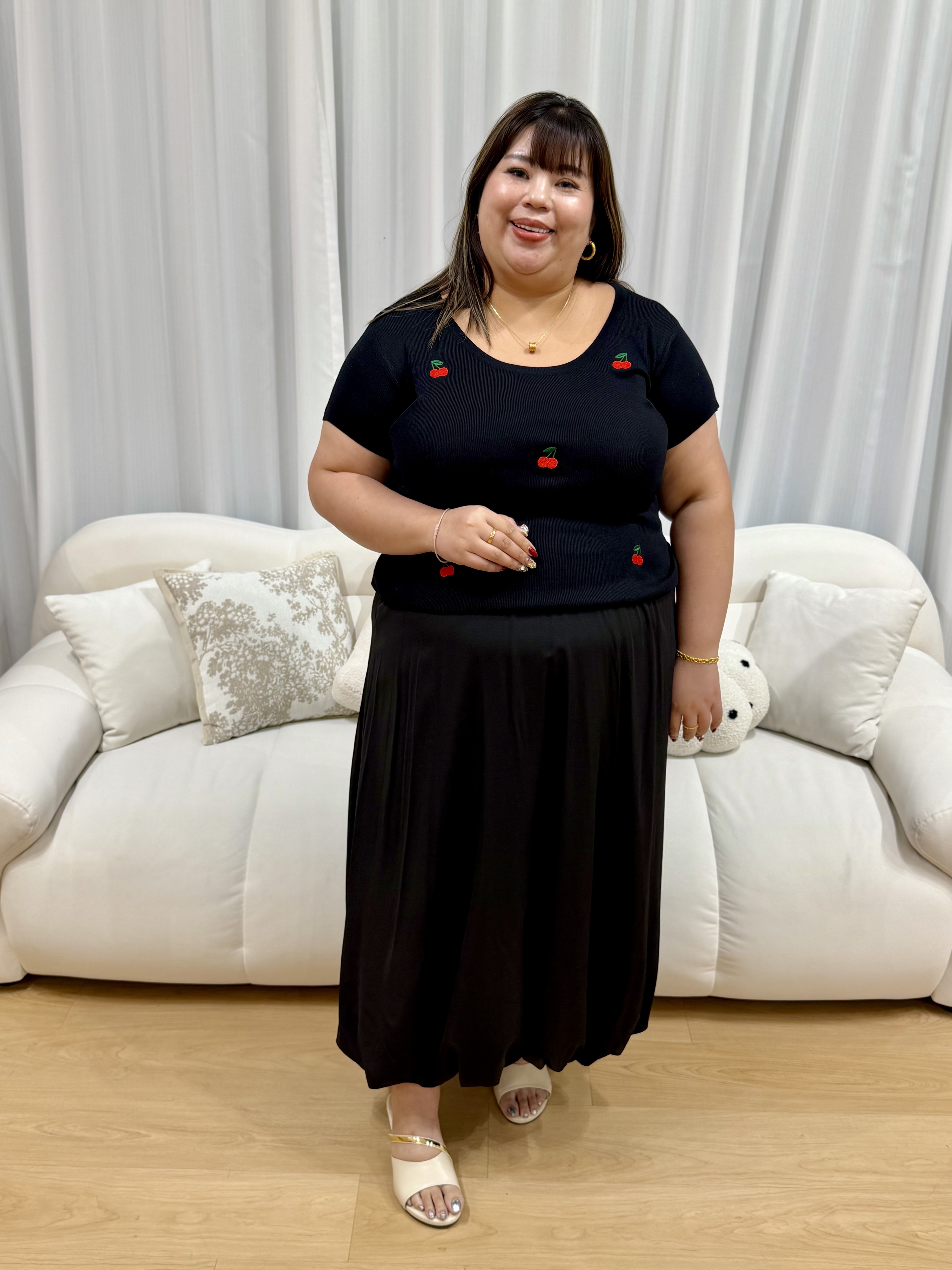 Molly Maxi Bubble Skirt | Plus Size Skirt