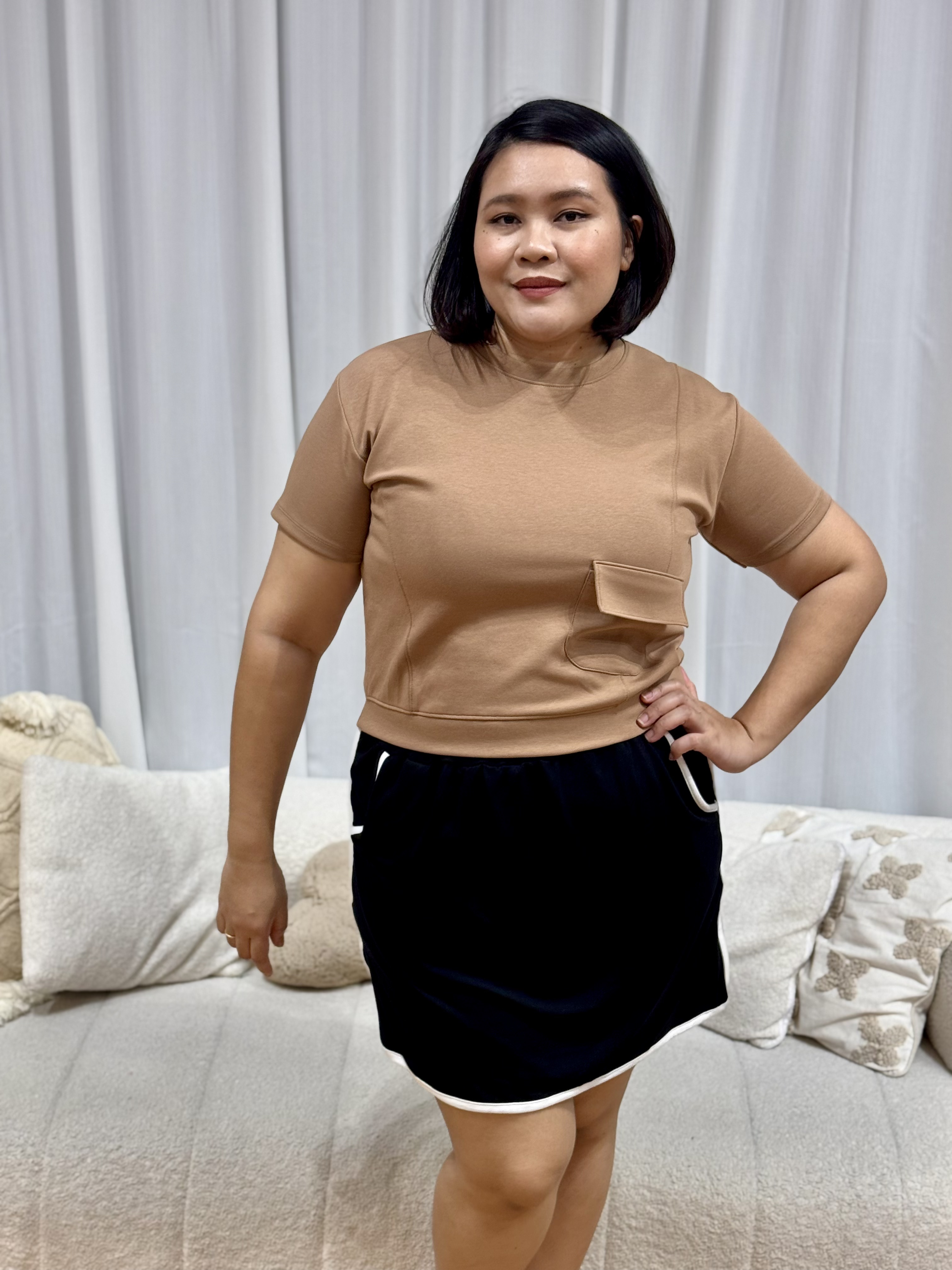 In Pocket Spandex Top | Plus Size Top